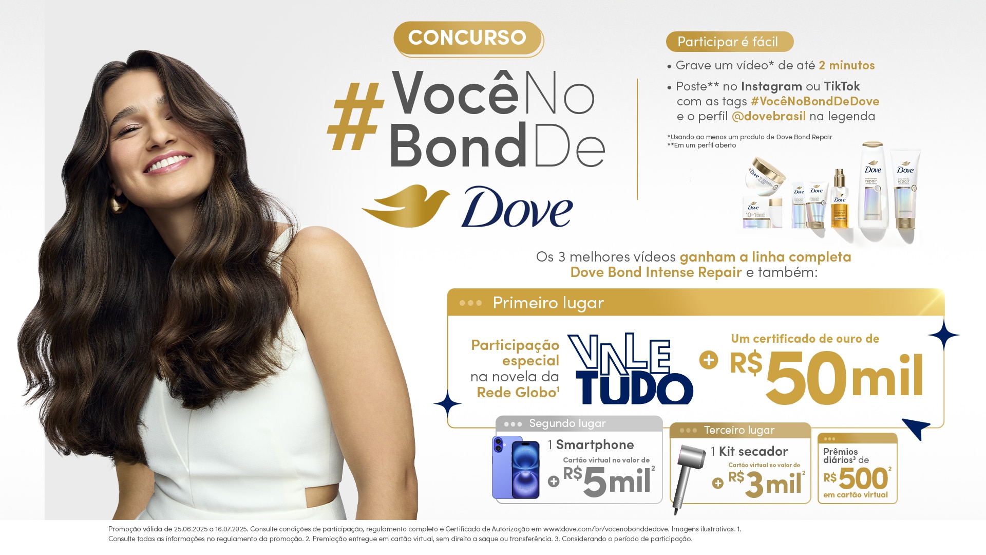 Range image of Dove Body Bond Strength