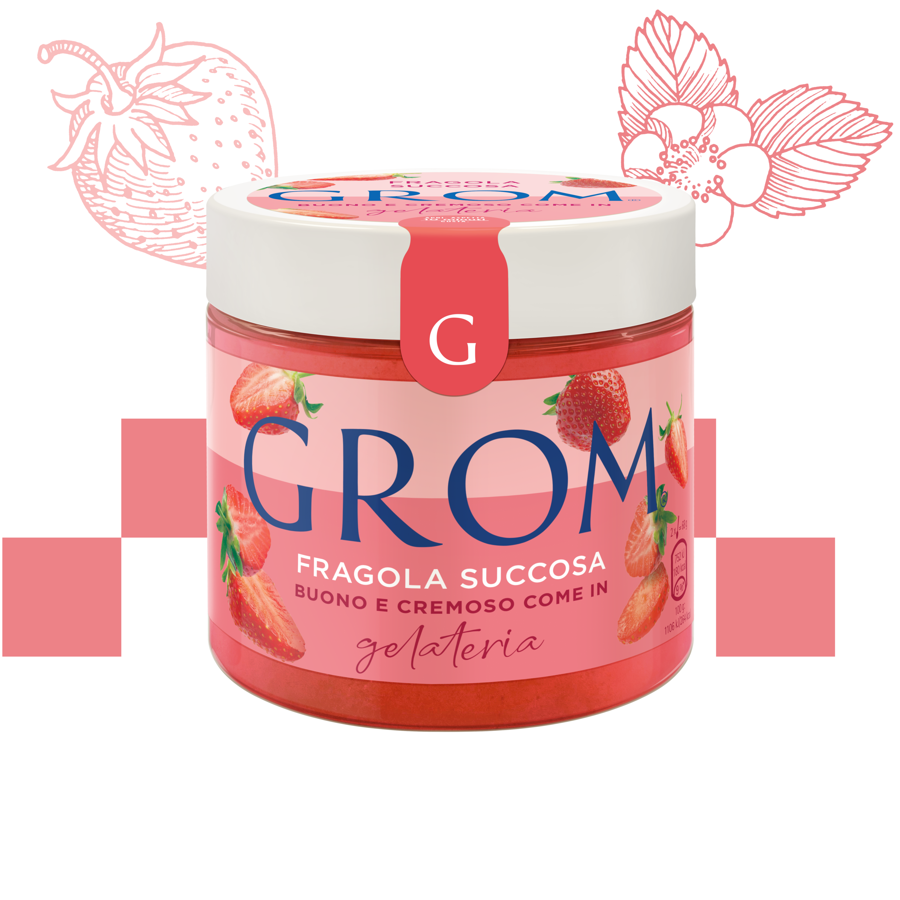 barattolo di fragola