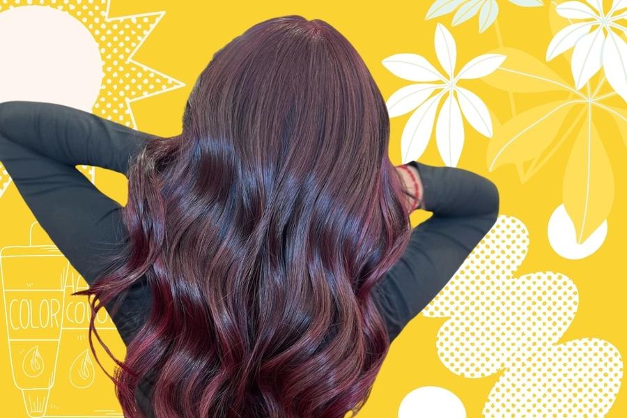 Ways To Rock Burgundy Hair Colour