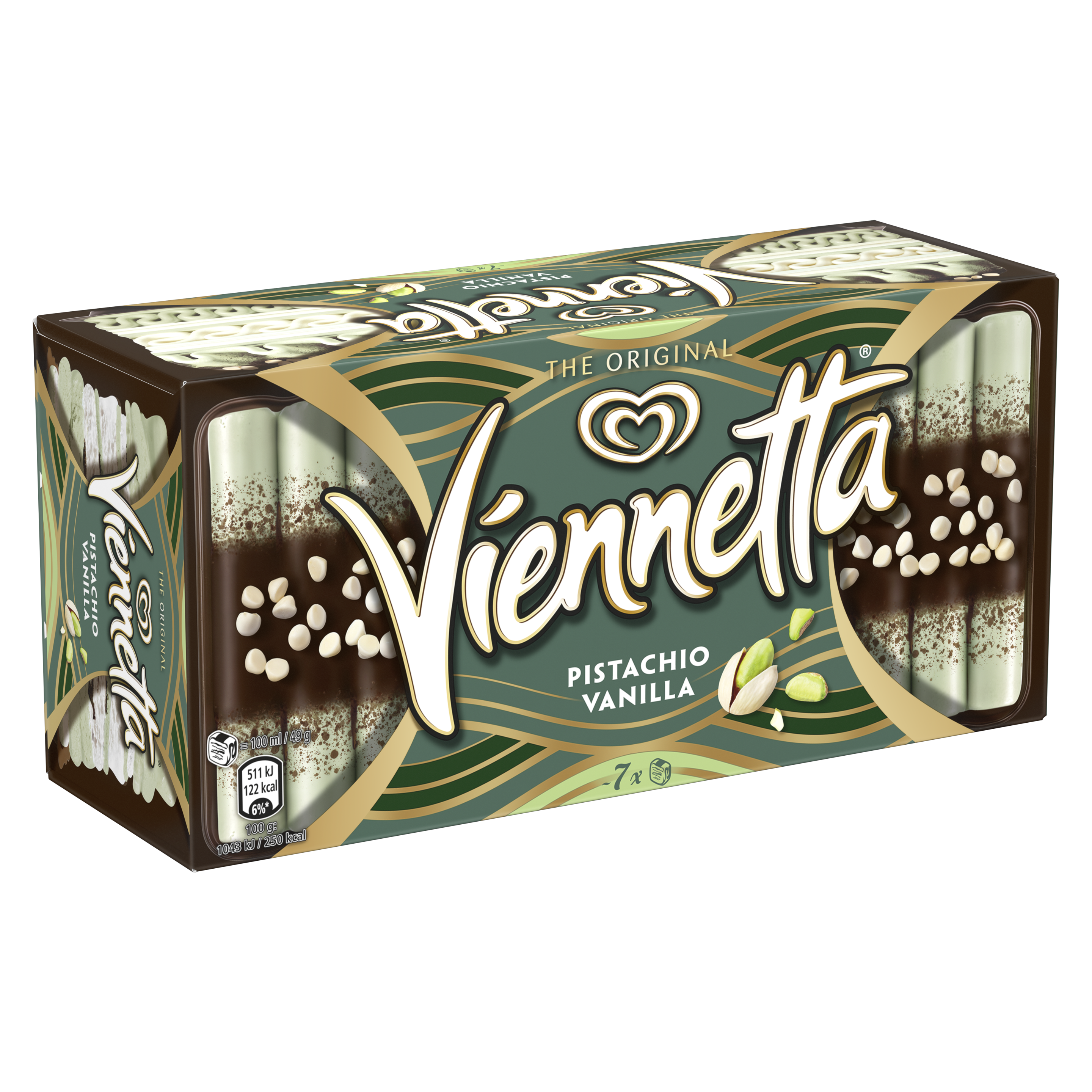 Viennetta Pisztácia és Vanília ízű