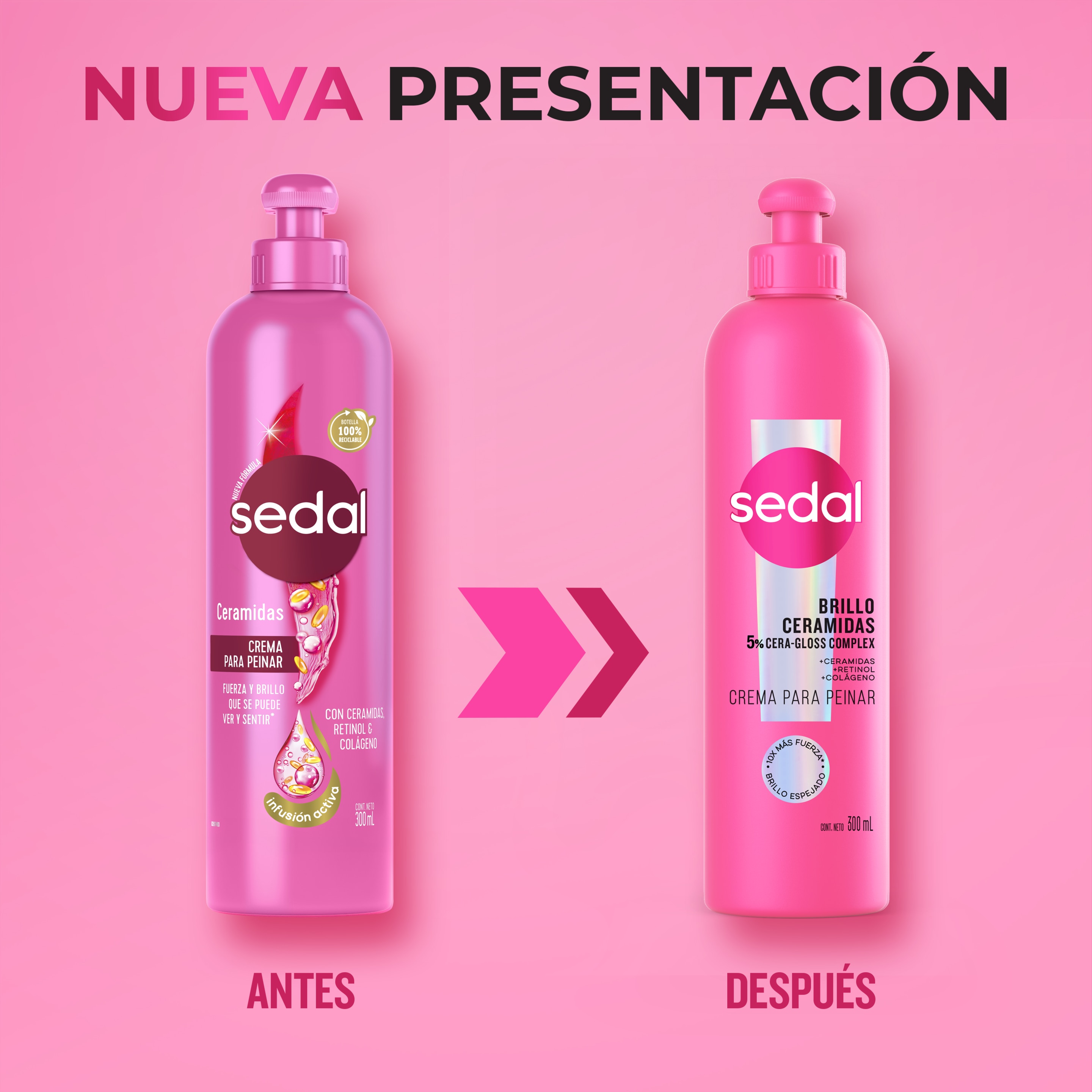 Sedal Ceramidas Crema para peinar