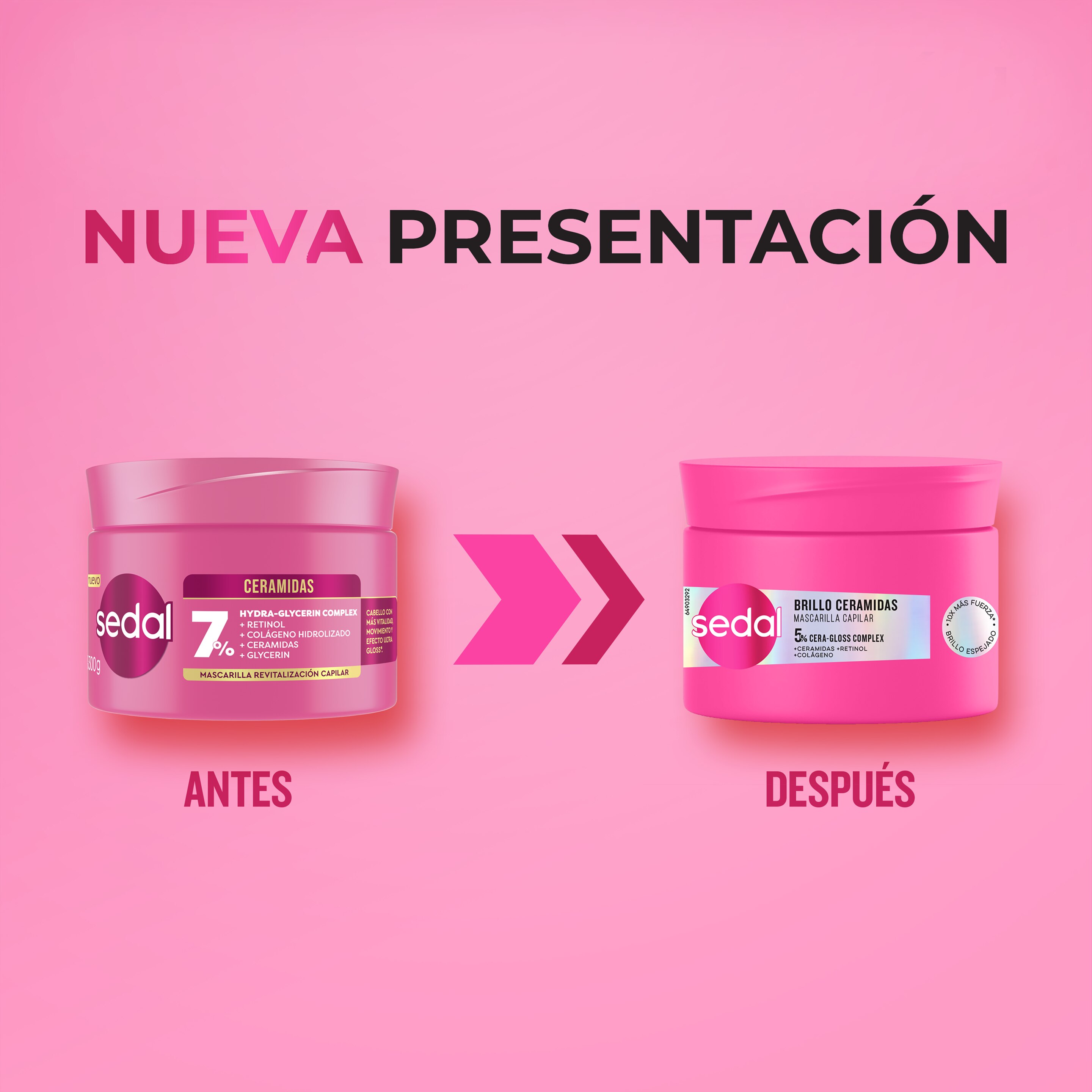 Sedal Ceramidas Máscara de Tratamiento