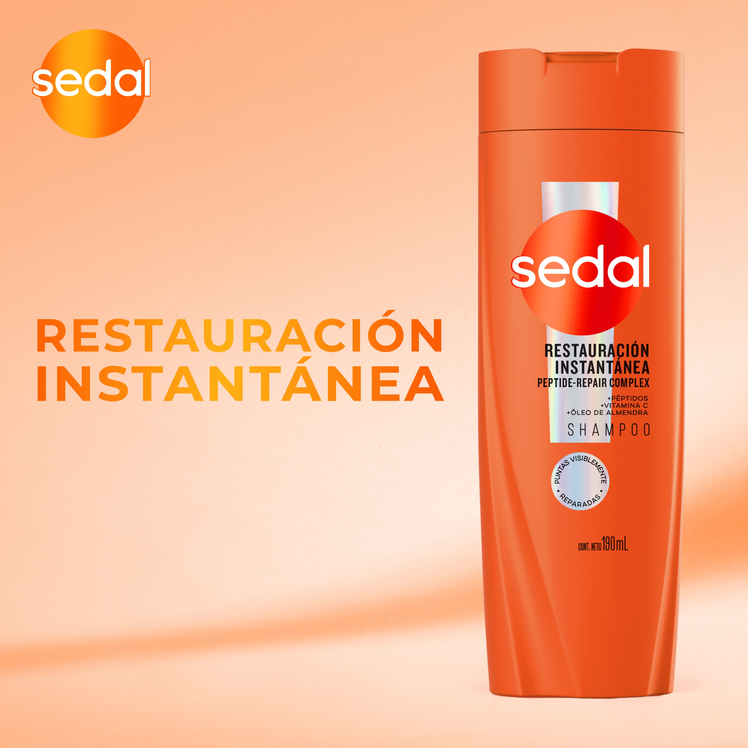 Sedal Restauración Instantánea Shampoo