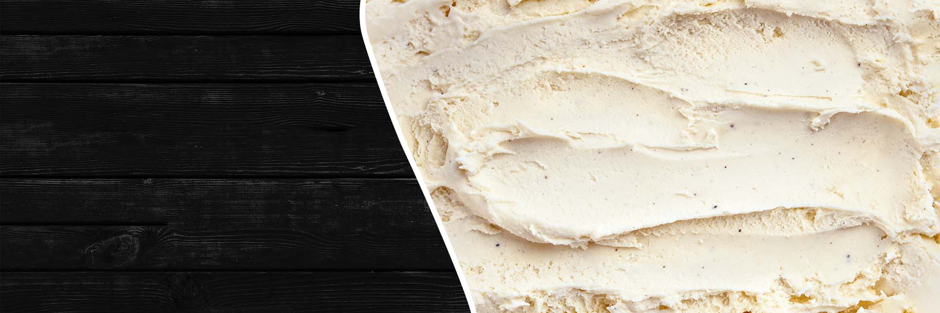 Vanilla ice cream texture