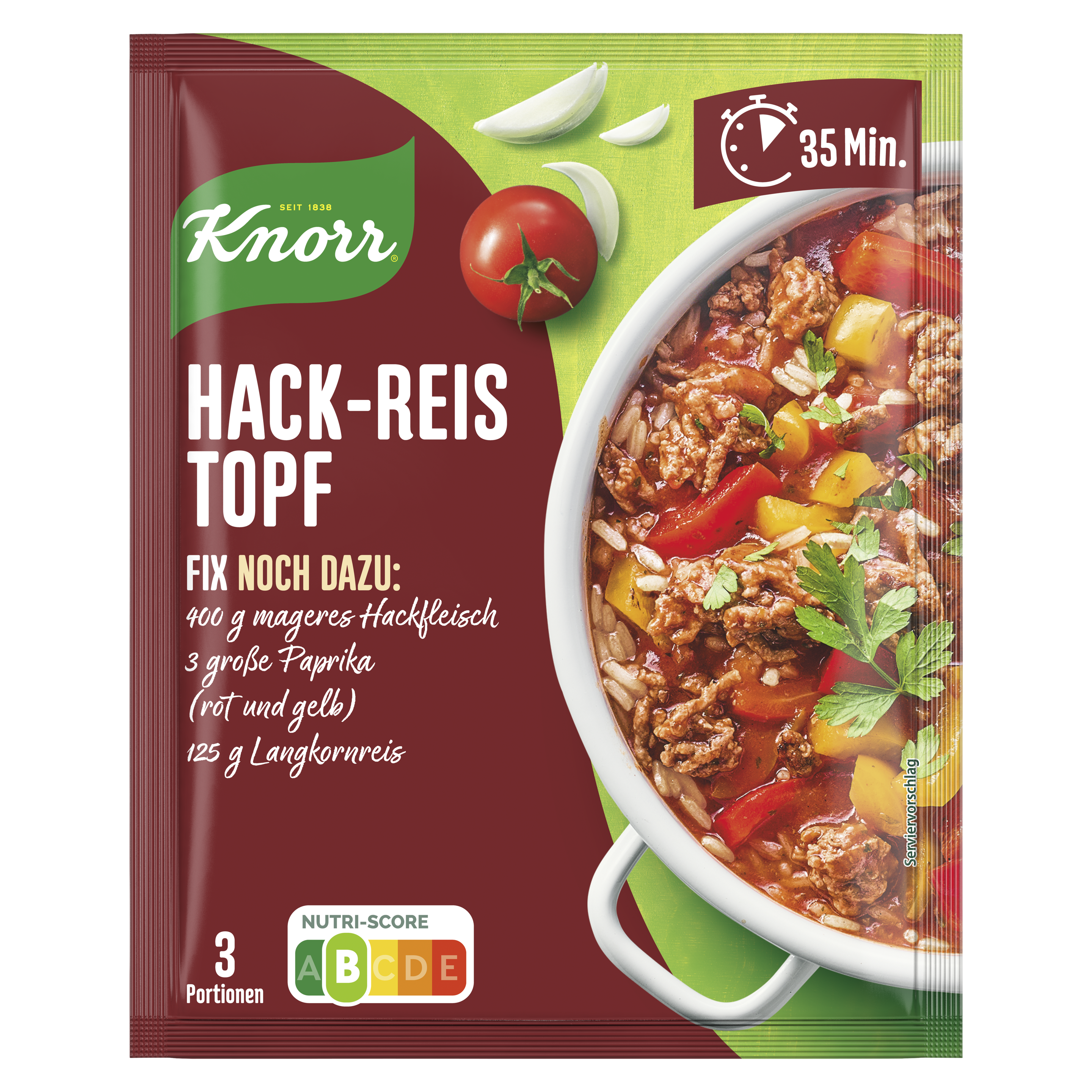 Knorr Fix Hack-Reis Topf 49 g packshot