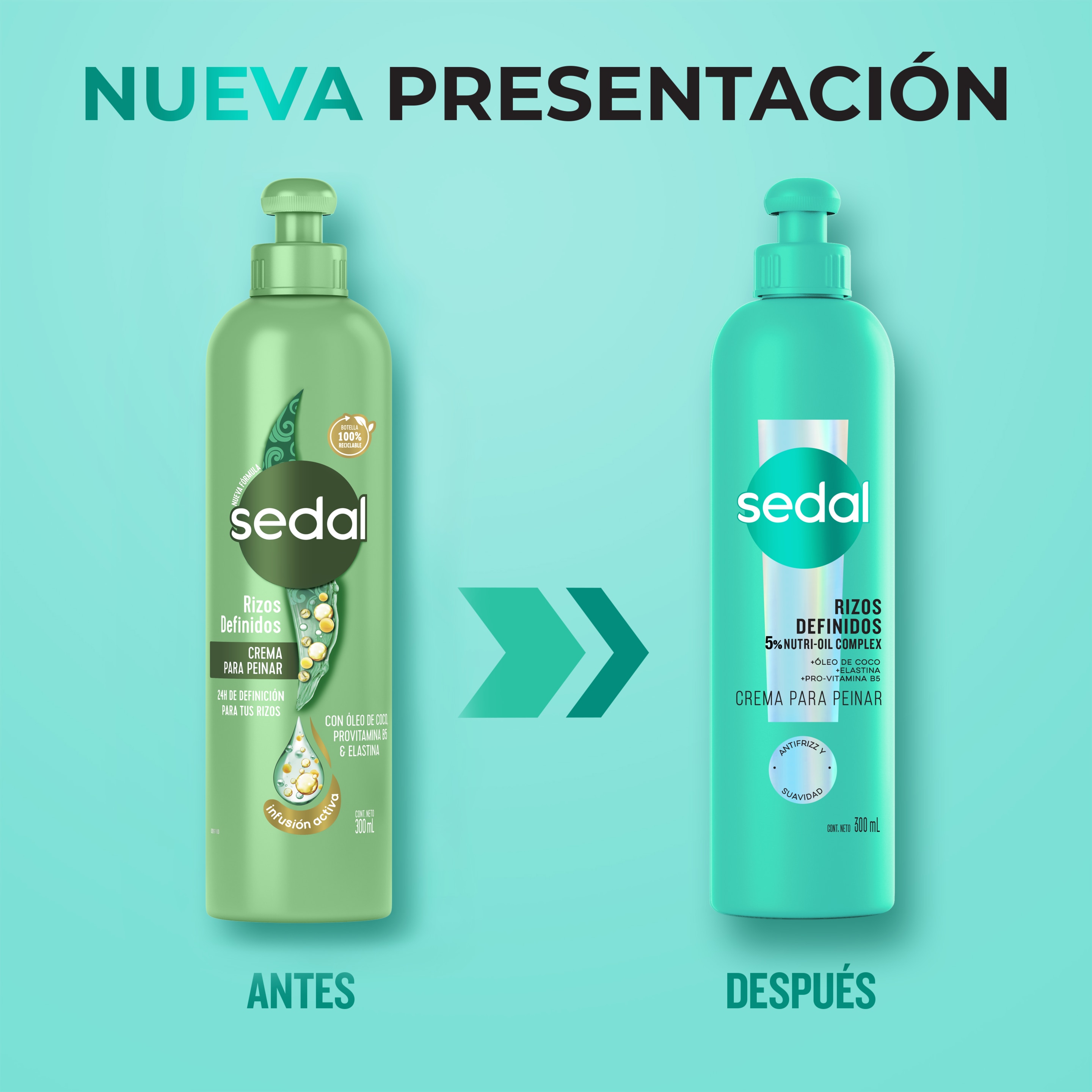 Sedal Rizos Definidos Crema para peinar