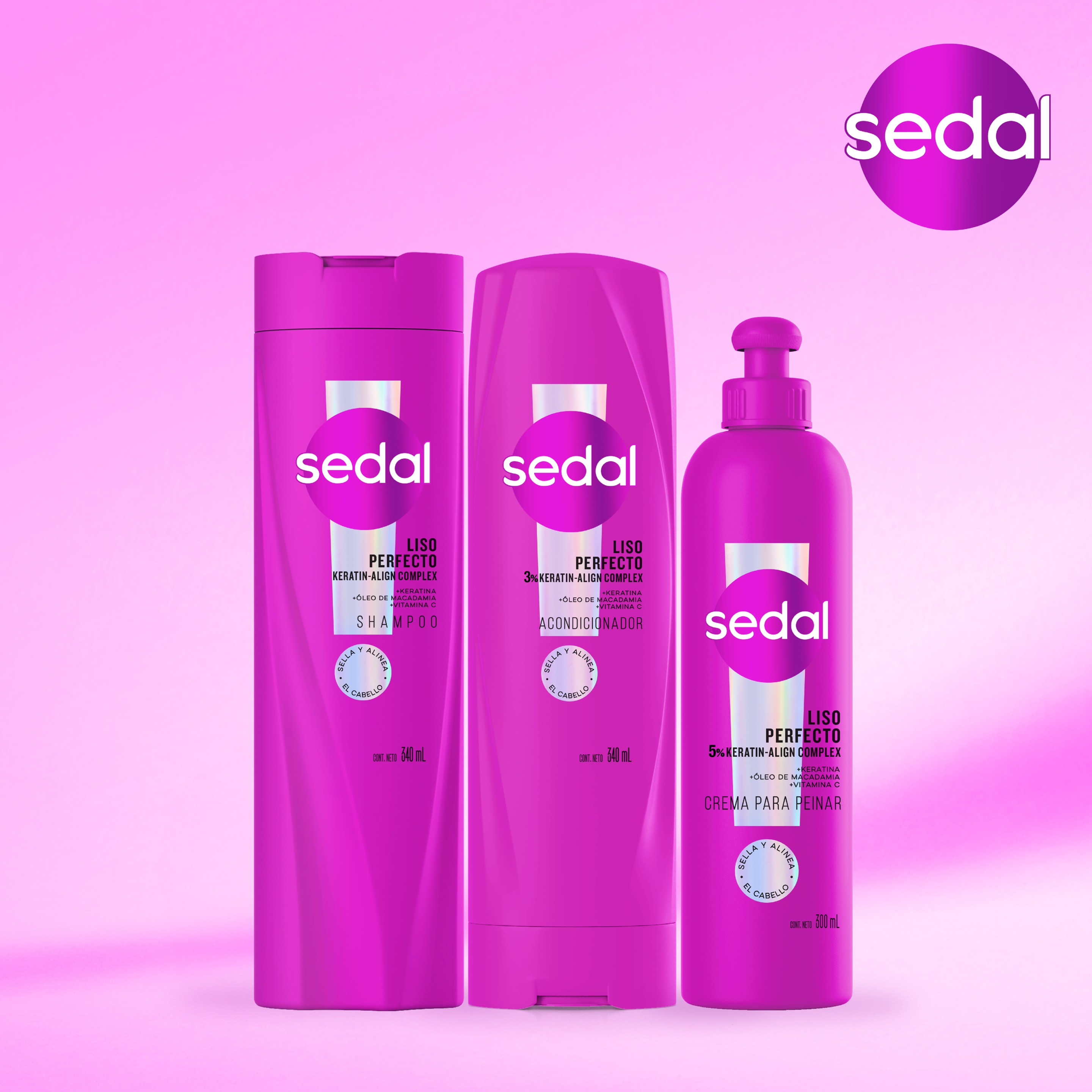 Sedal Liso Perfecto Shampoo