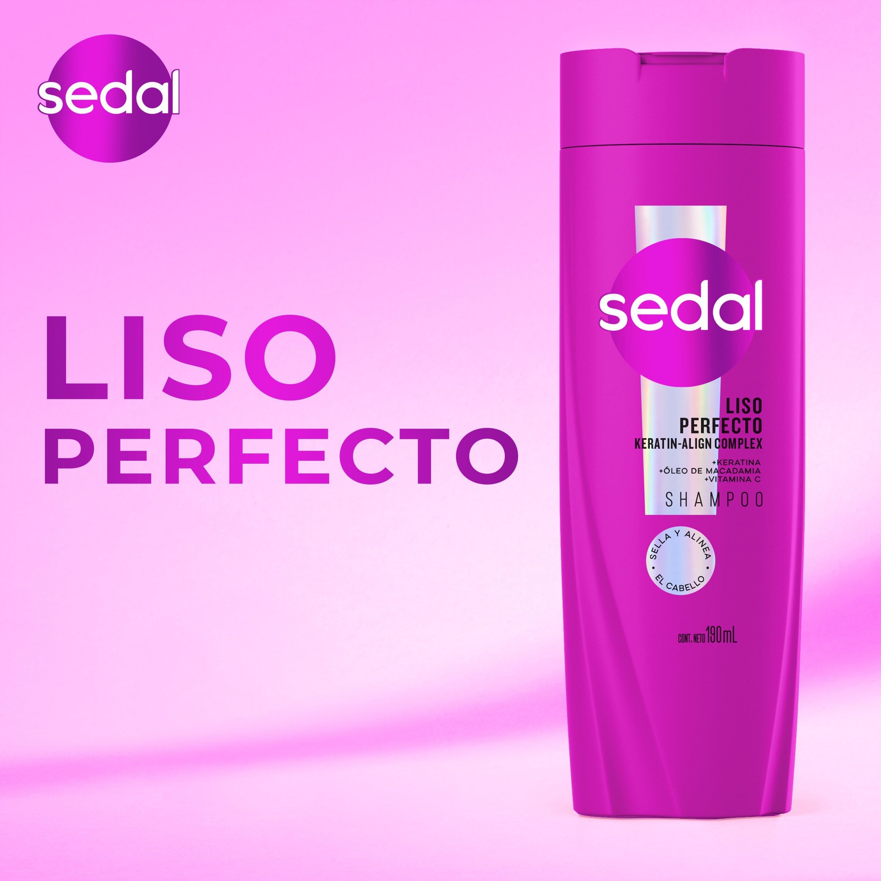 Sedal Liso Perfecto Shampoo