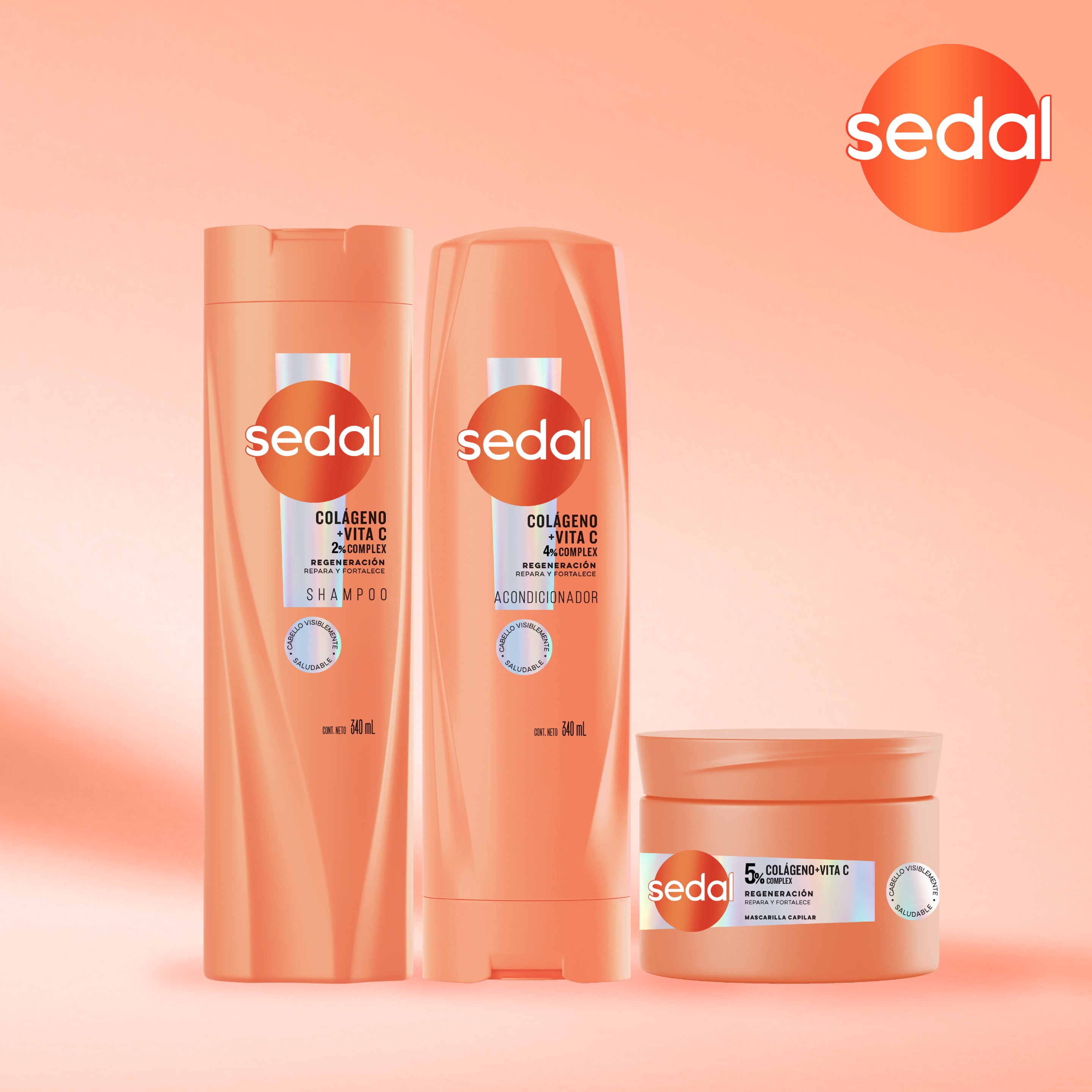Sedal Colágeno + Vitamina C Shampoo