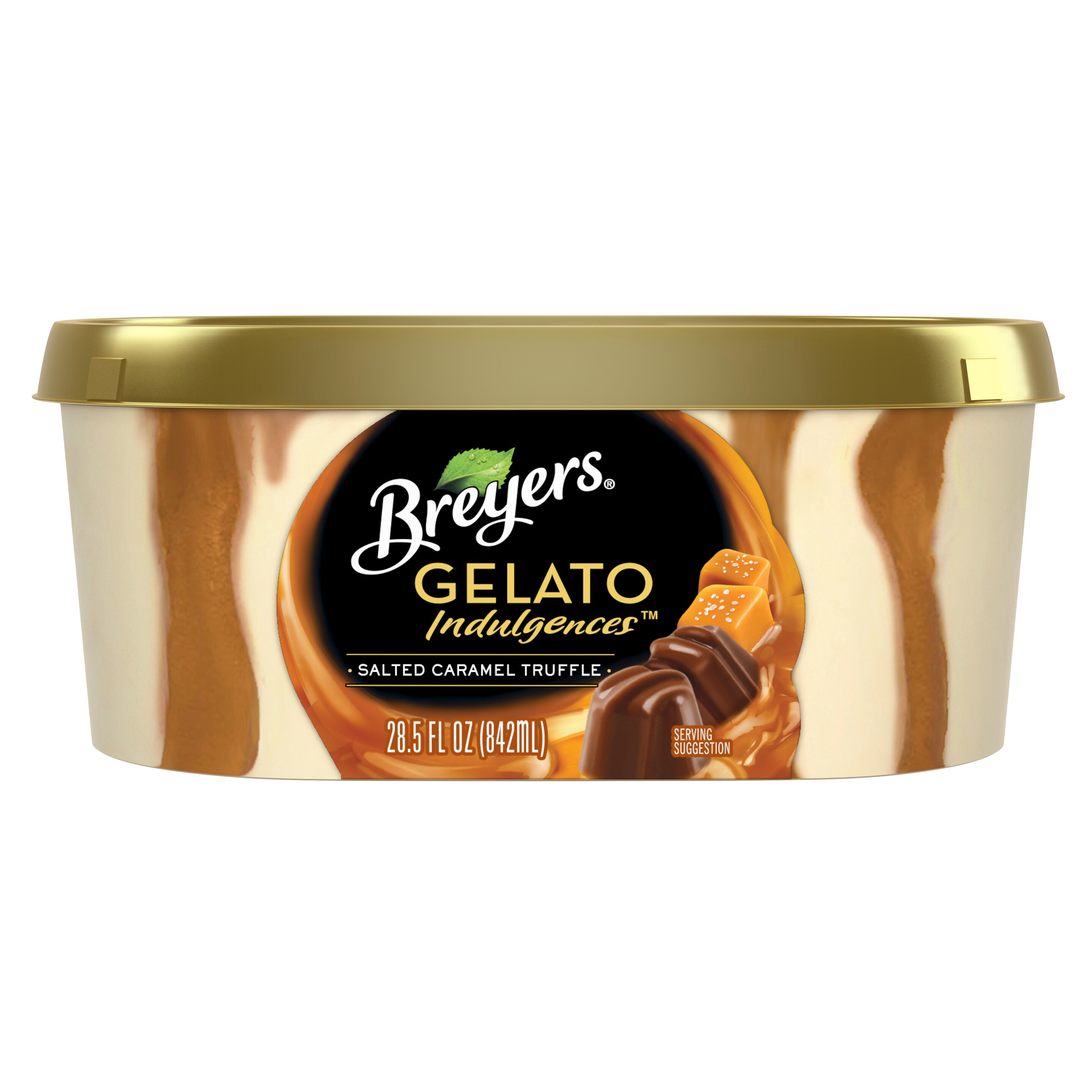 Breyers Gelato Indulgences Salted Caramel Truffle