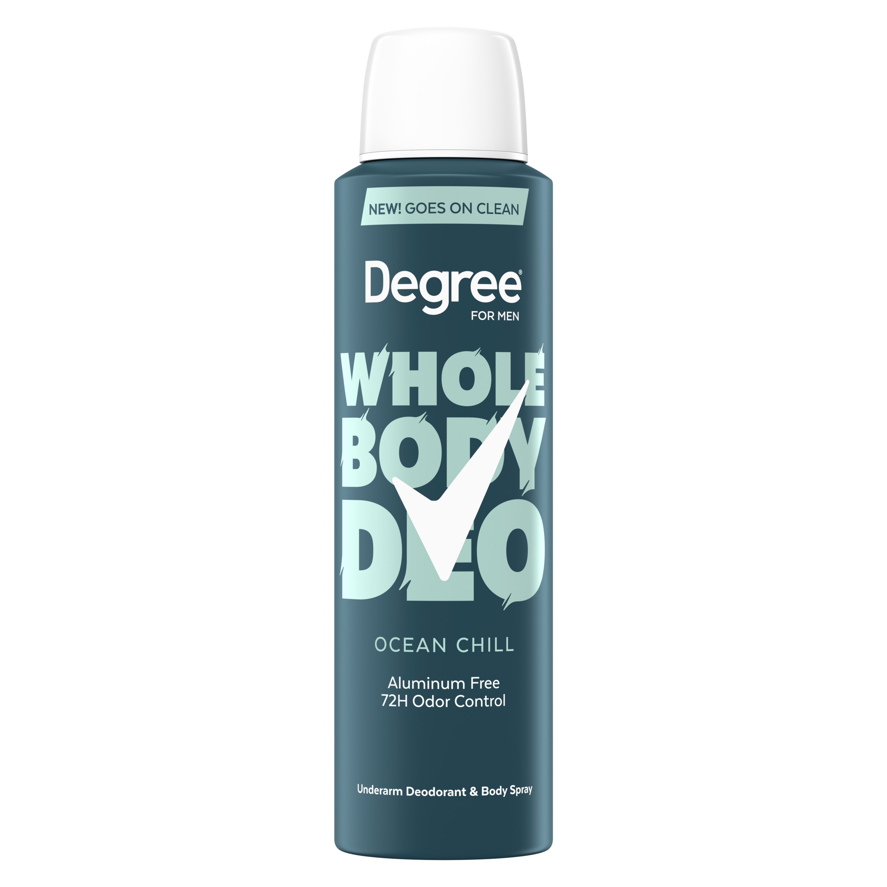 Ocean Chill Whole Body Deodorant Spray For Men, Aluminum Free packshot