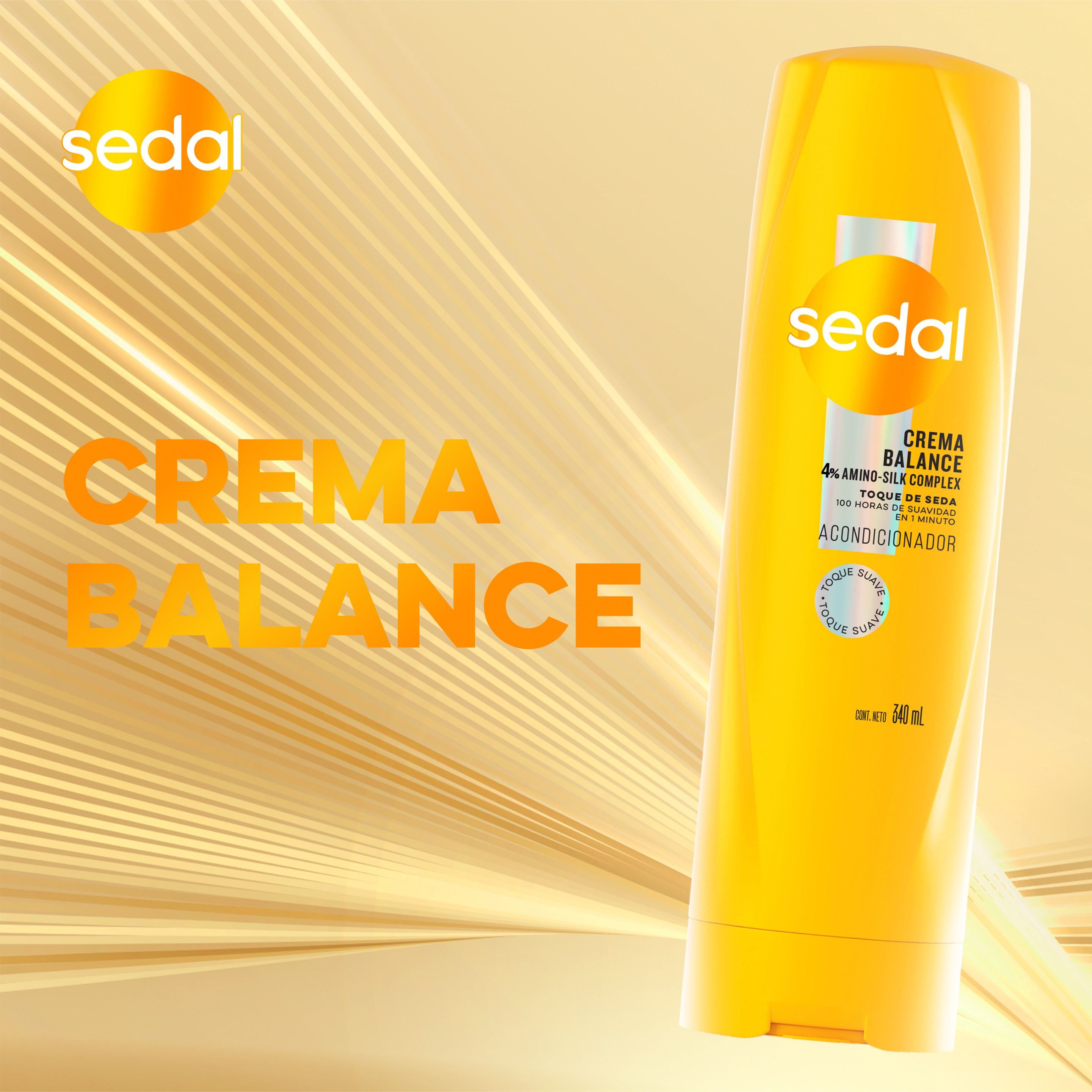 Sedal Crema Balance Toque de Seda Acondicionador