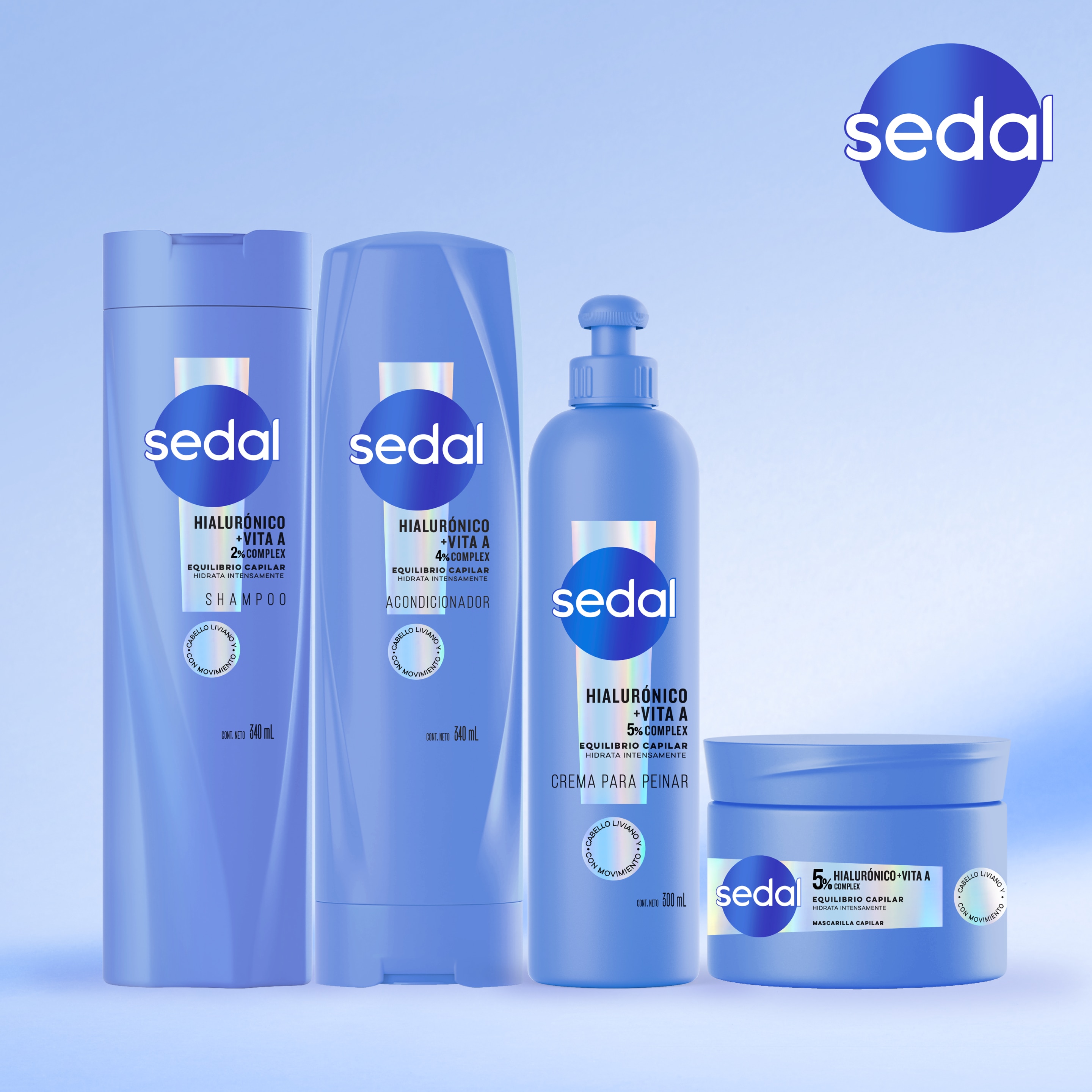 Sedal Ácido Hialurónico + Vitamina A Shampoo