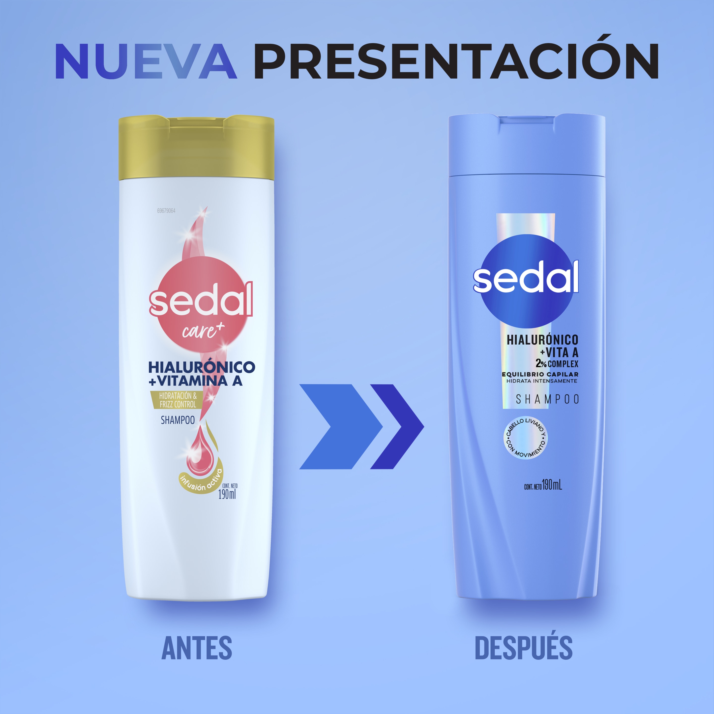 Sedal Ácido Hialurónico + Vitamina A Shampoo