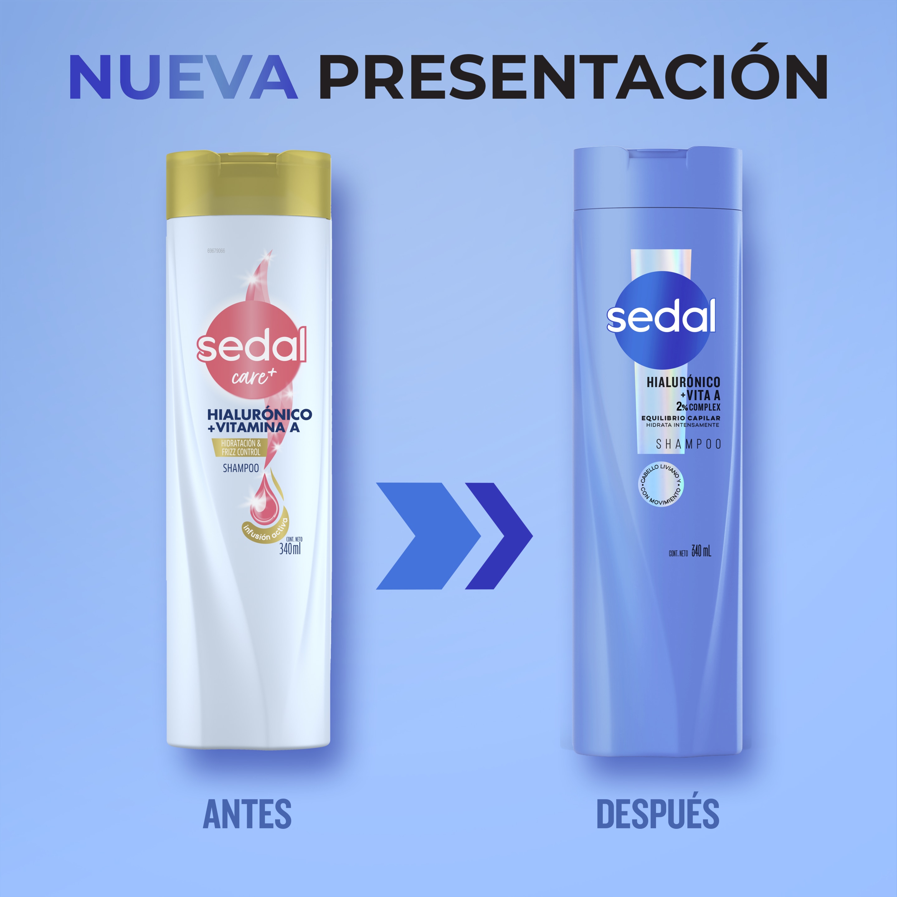 Sedal Ácido Hialurónico + Vitamina A Shampoo