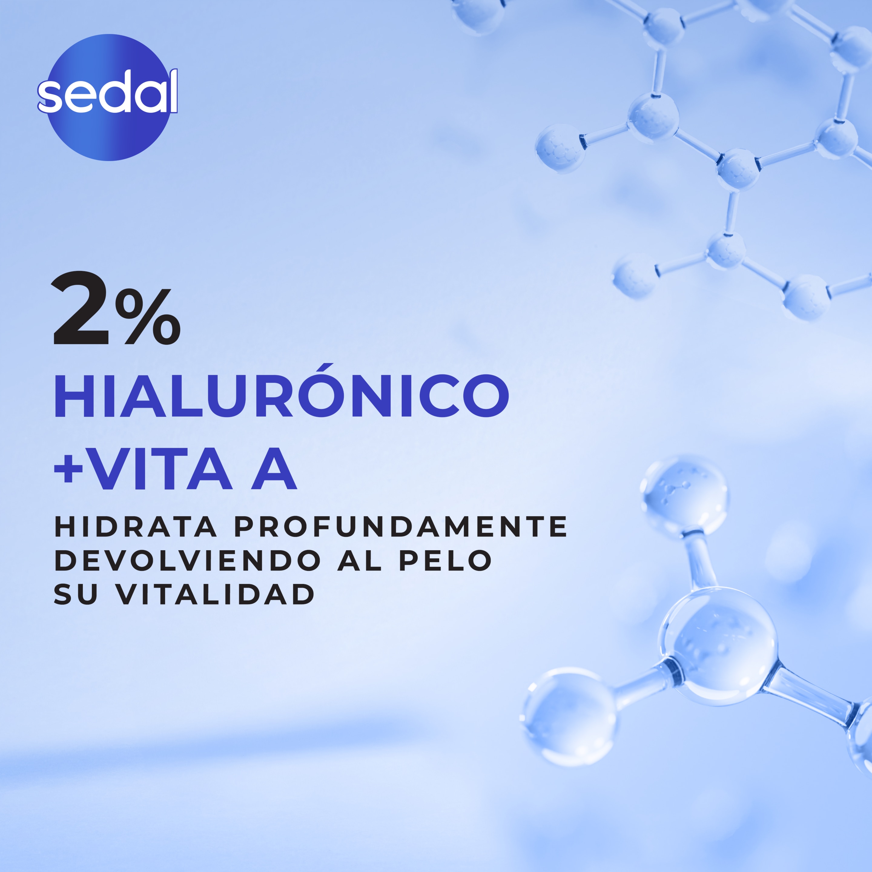Sedal Ácido Hialurónico + Vitamina A Shampoo