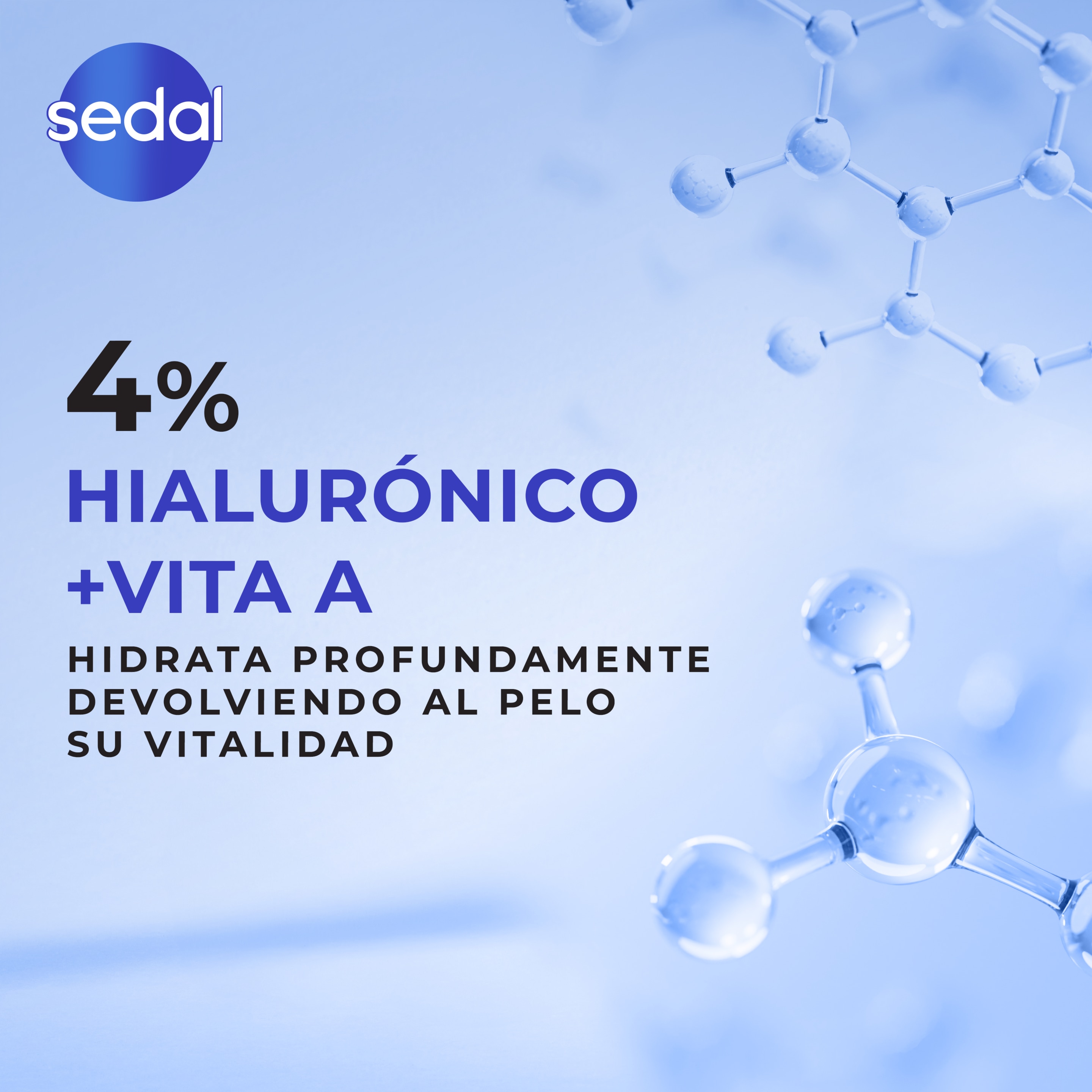 Sedal Ácido Hialurónico + Vitamina A Acondicionador
