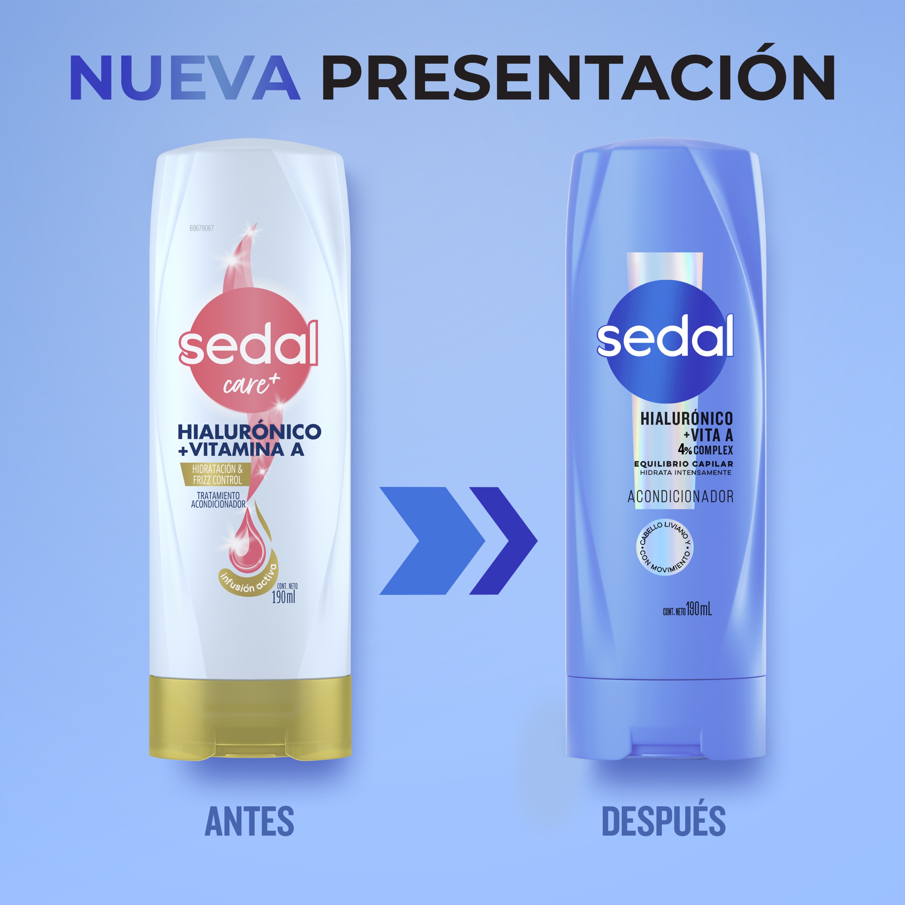 Sedal Ácido Hialurónico + Vitamina A Acondicionador