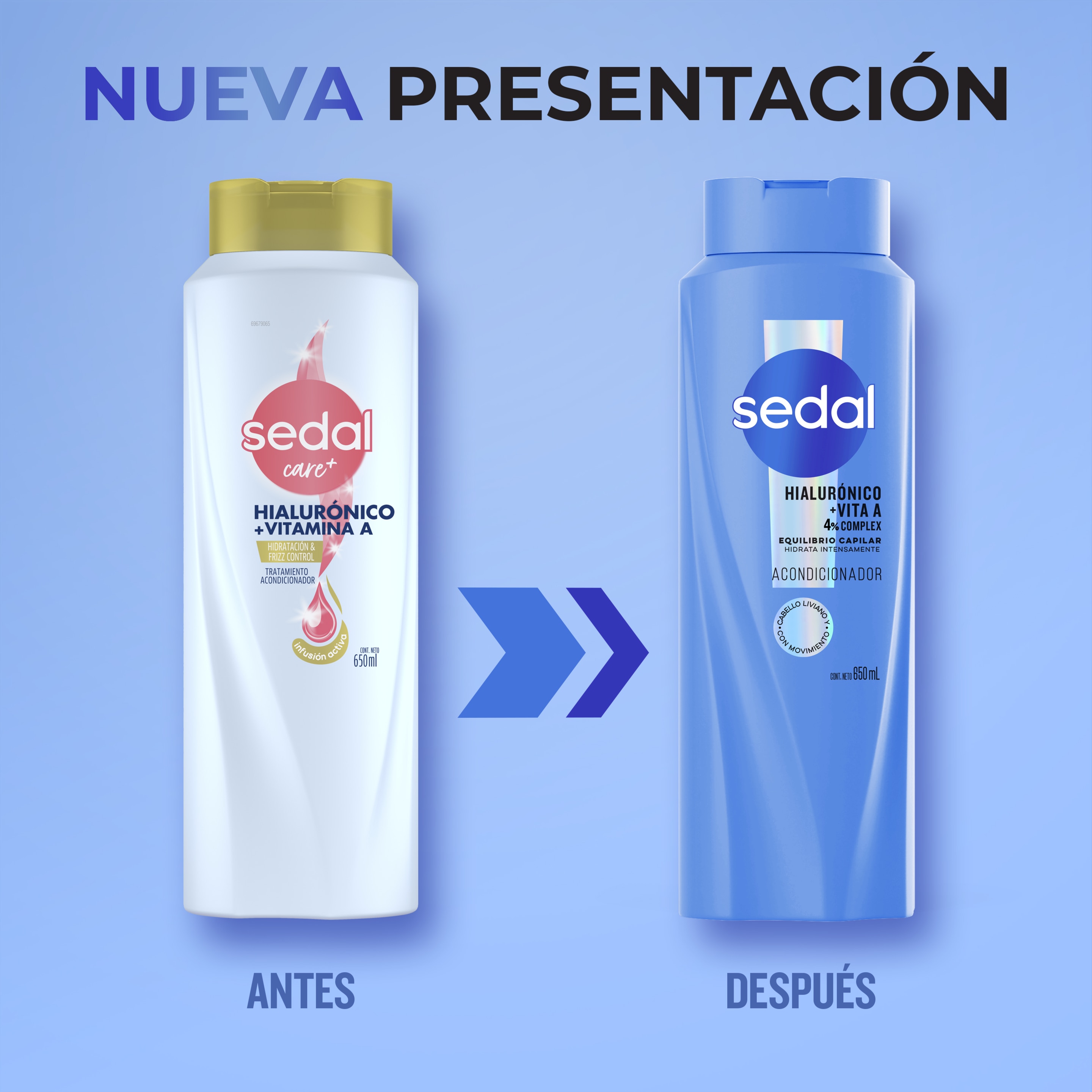 Sedal Ácido Hialurónico + Vitamina A Acondicionador