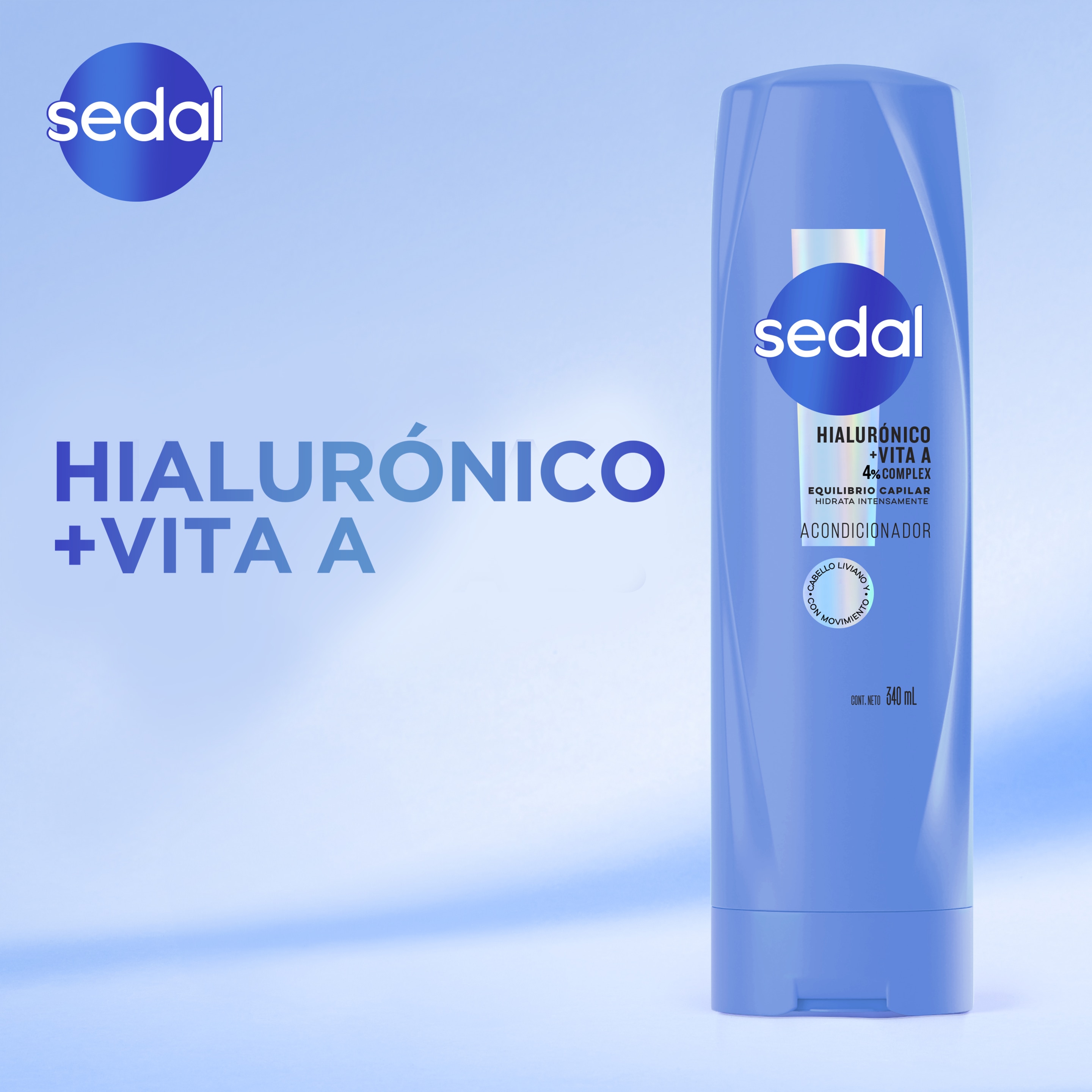 Sedal Ácido Hialurónico + Vitamina A Acondicionador