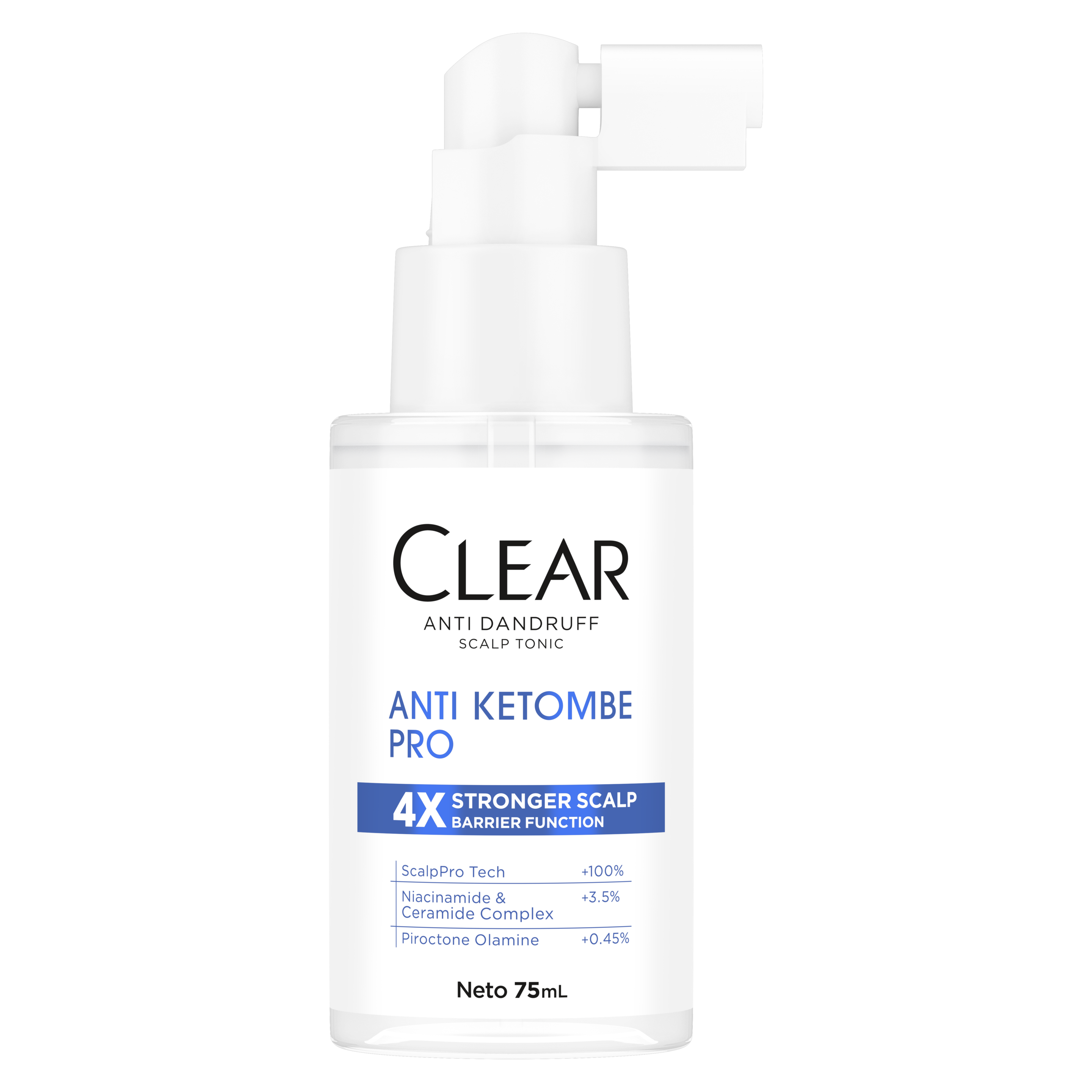 CLEAR Anti Dandruff Scalp Tonic PRO - Tonik Anti Ketombe 75ml