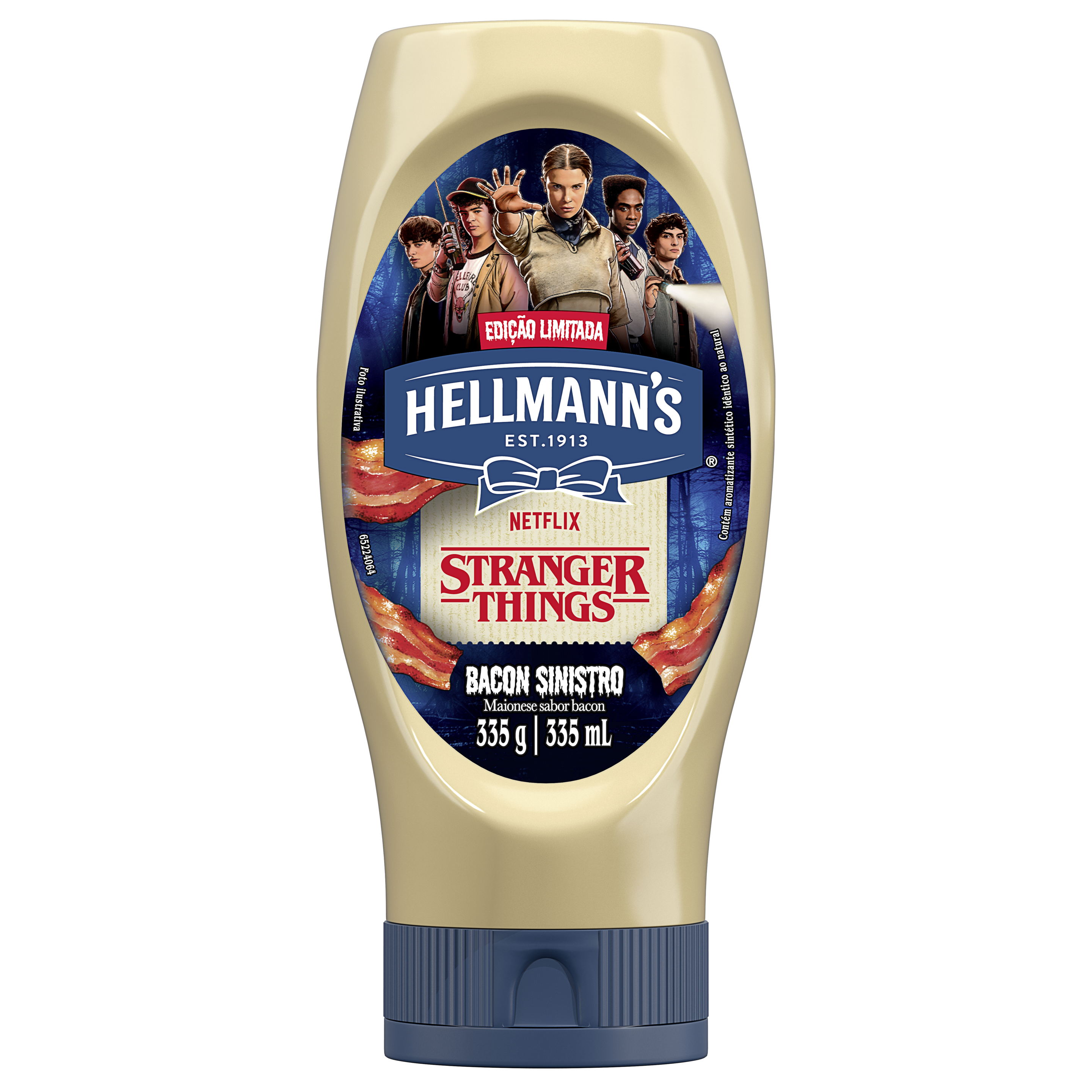 Maionese Hellmann's Bacon Squeeze 335g