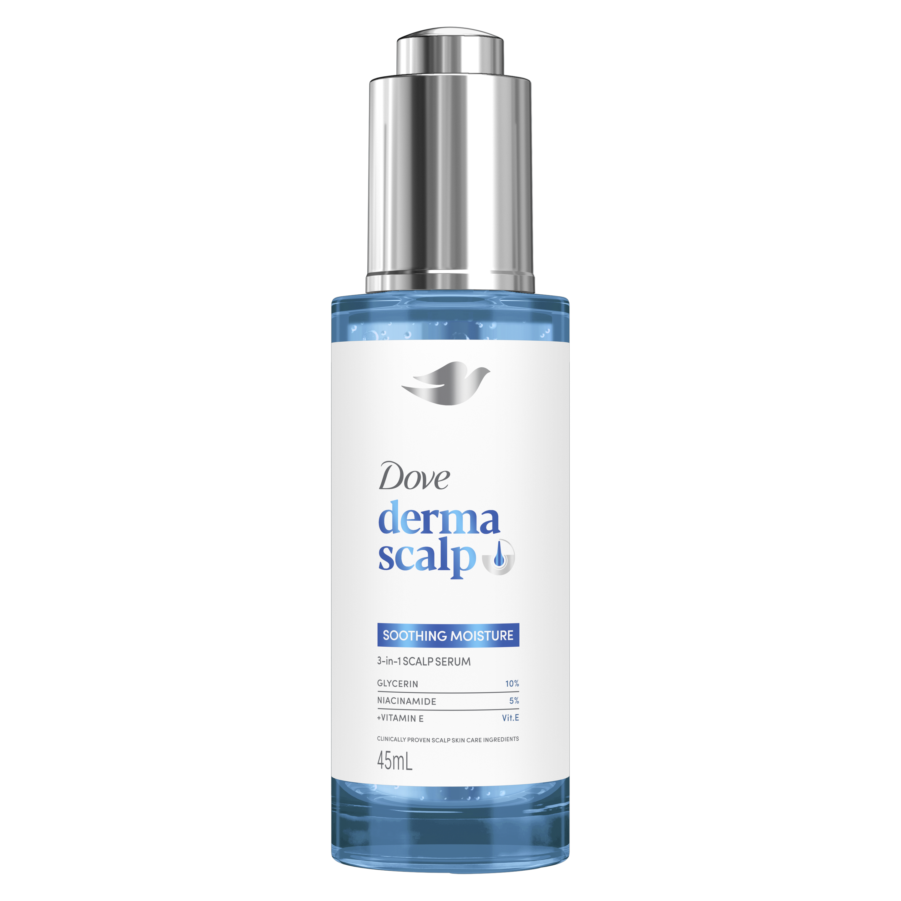 Dove Derma Scalp+ Soothing Moisture 3-in-1 Serum 45mL