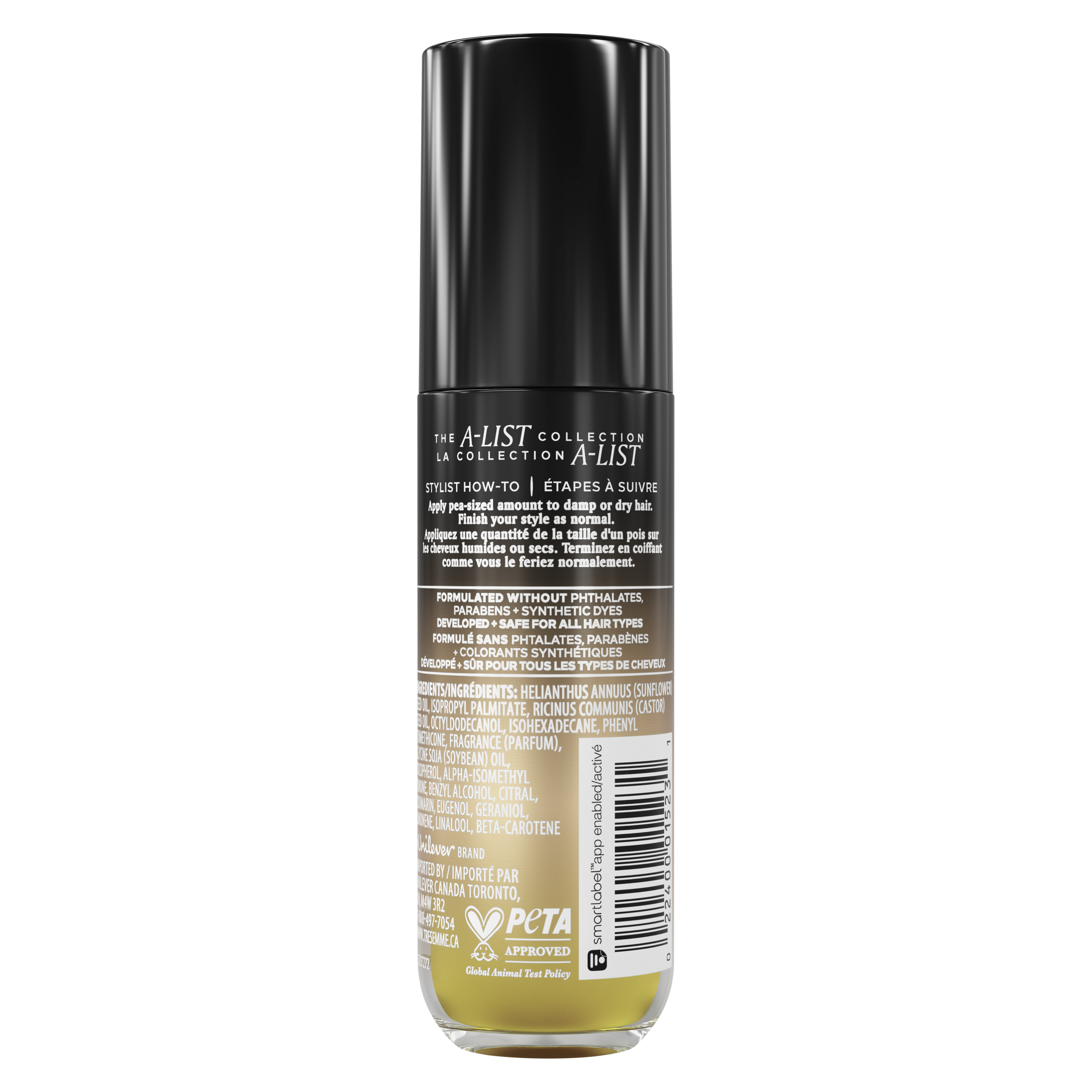 TRESemmé Bonding Oil for Reducing Breakage + Finishing Styles, A-LIST Collection Developed & Safe for All Hair Types