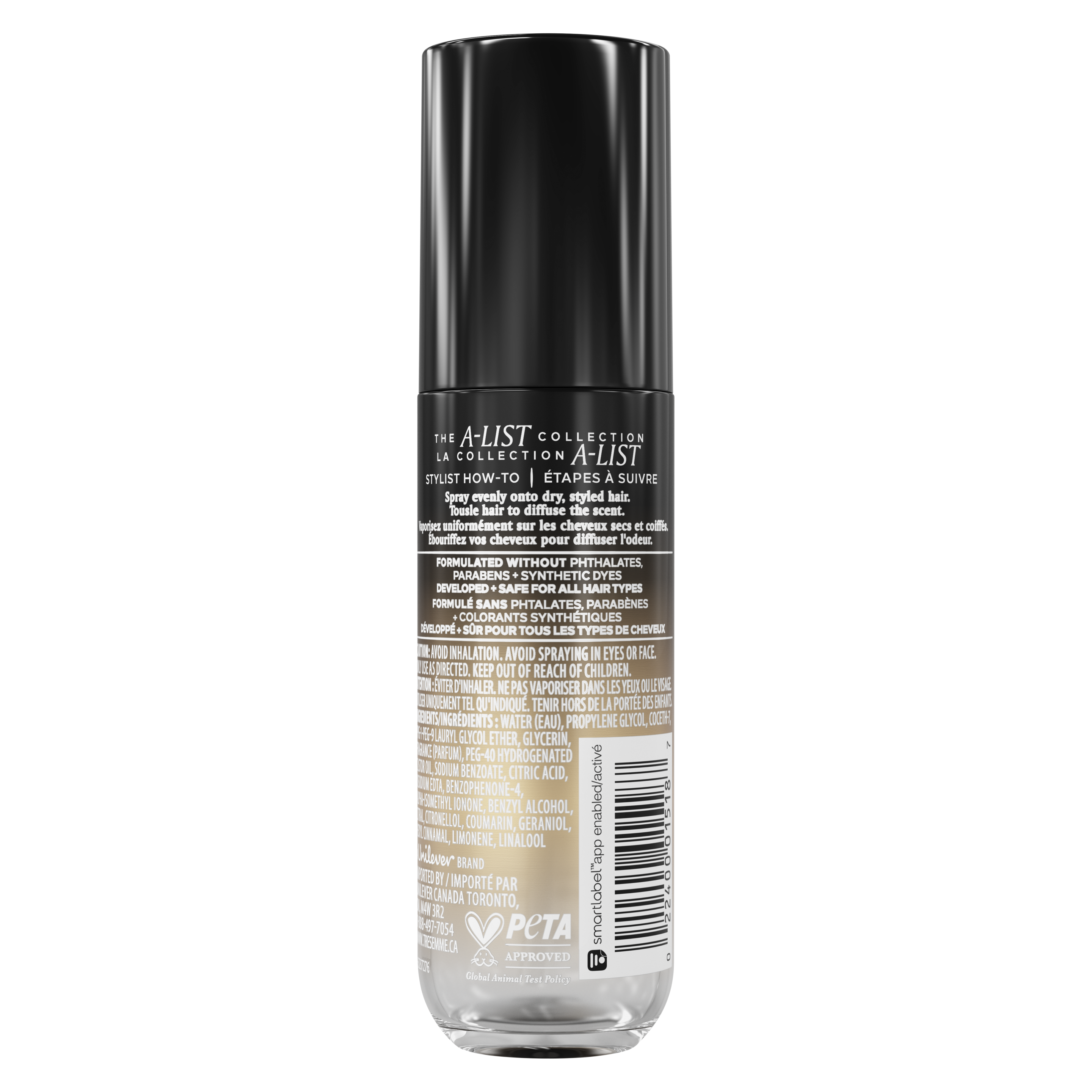Parabens + Synthetic Dyes