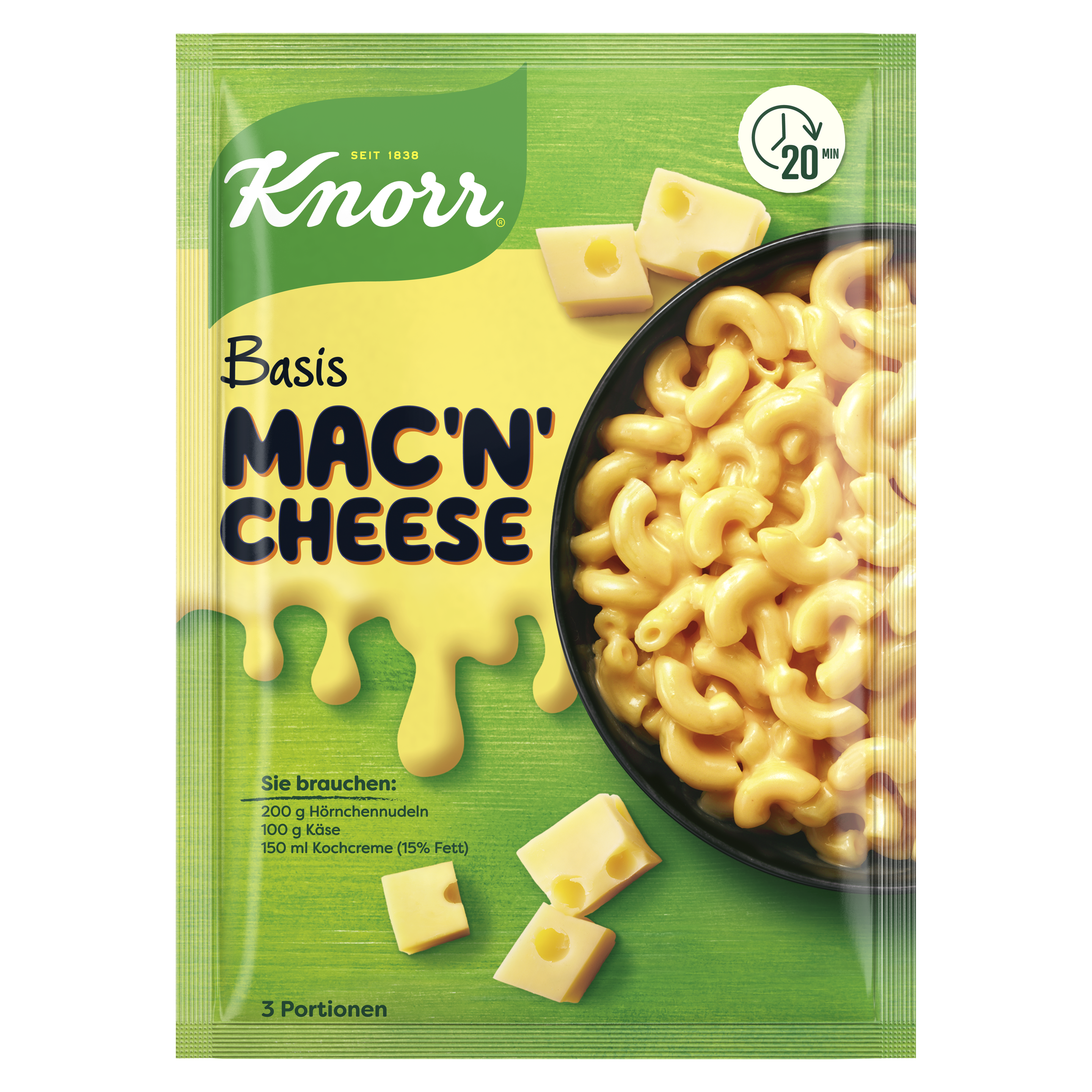 Knorr Basis für Mac 'n Cheese 3 Portionen