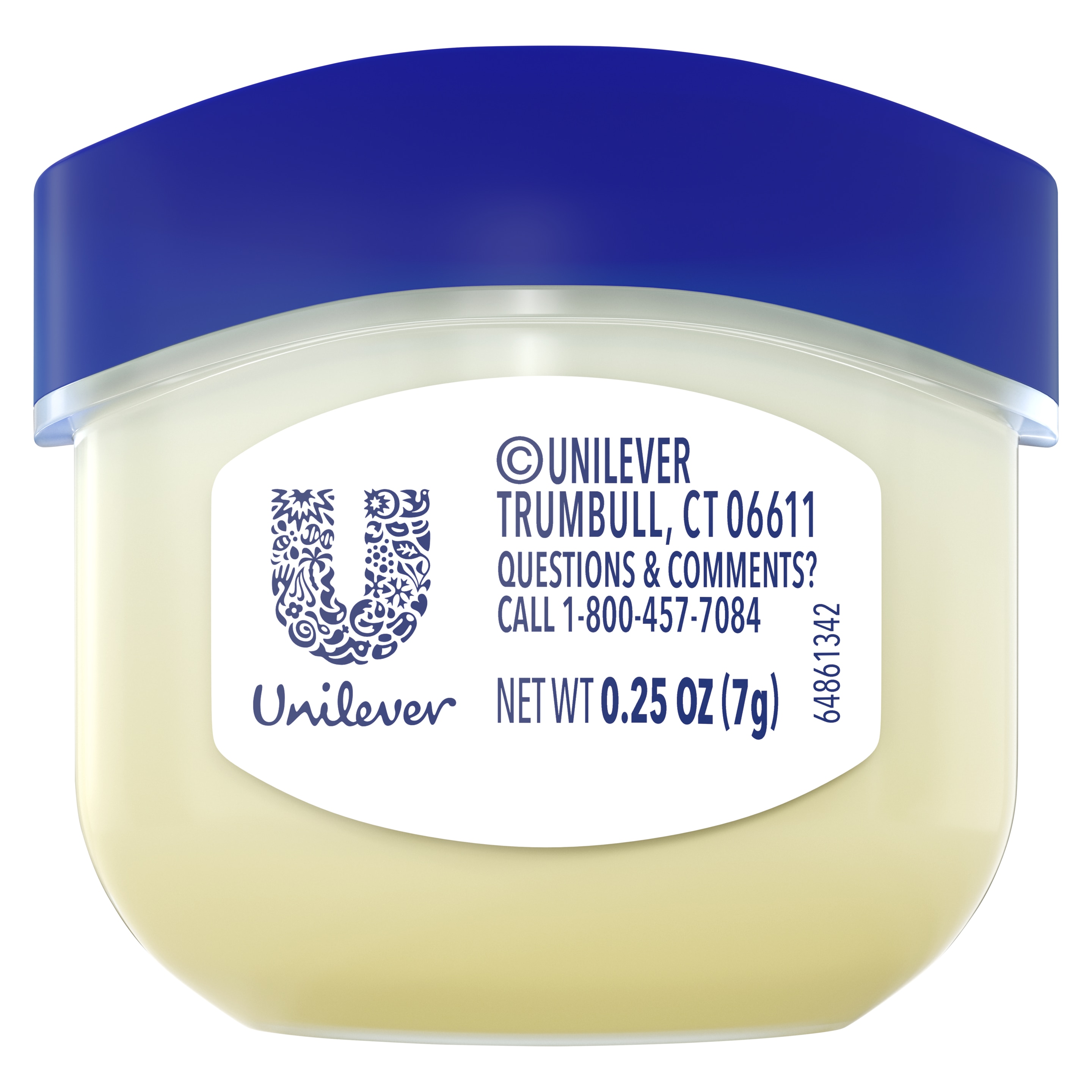 Vaseline® Lip Therapy® Original Mini back of pack