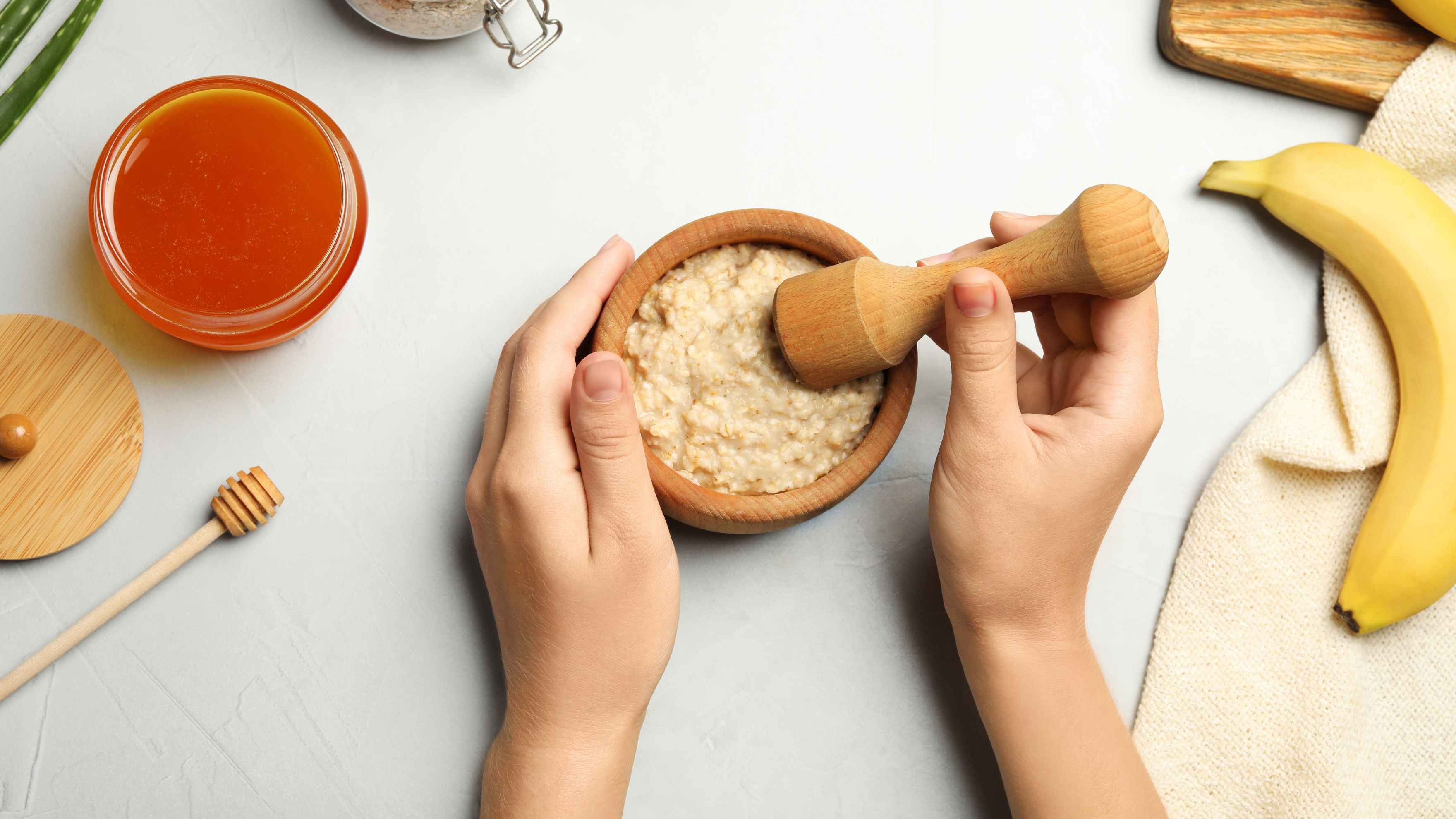 Rice Flour + Banana + Honey