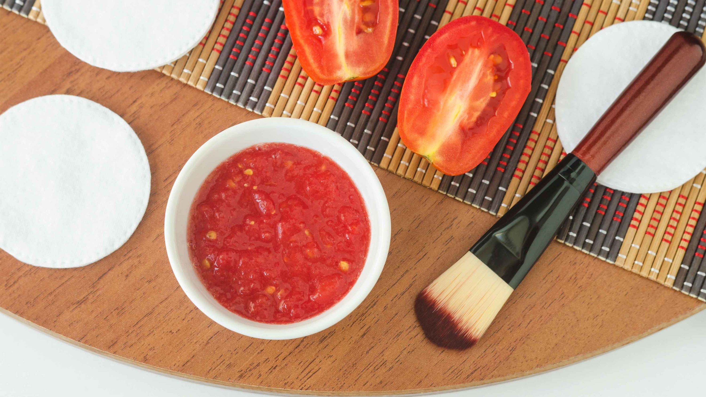 Rice Flour + Tomato Juice