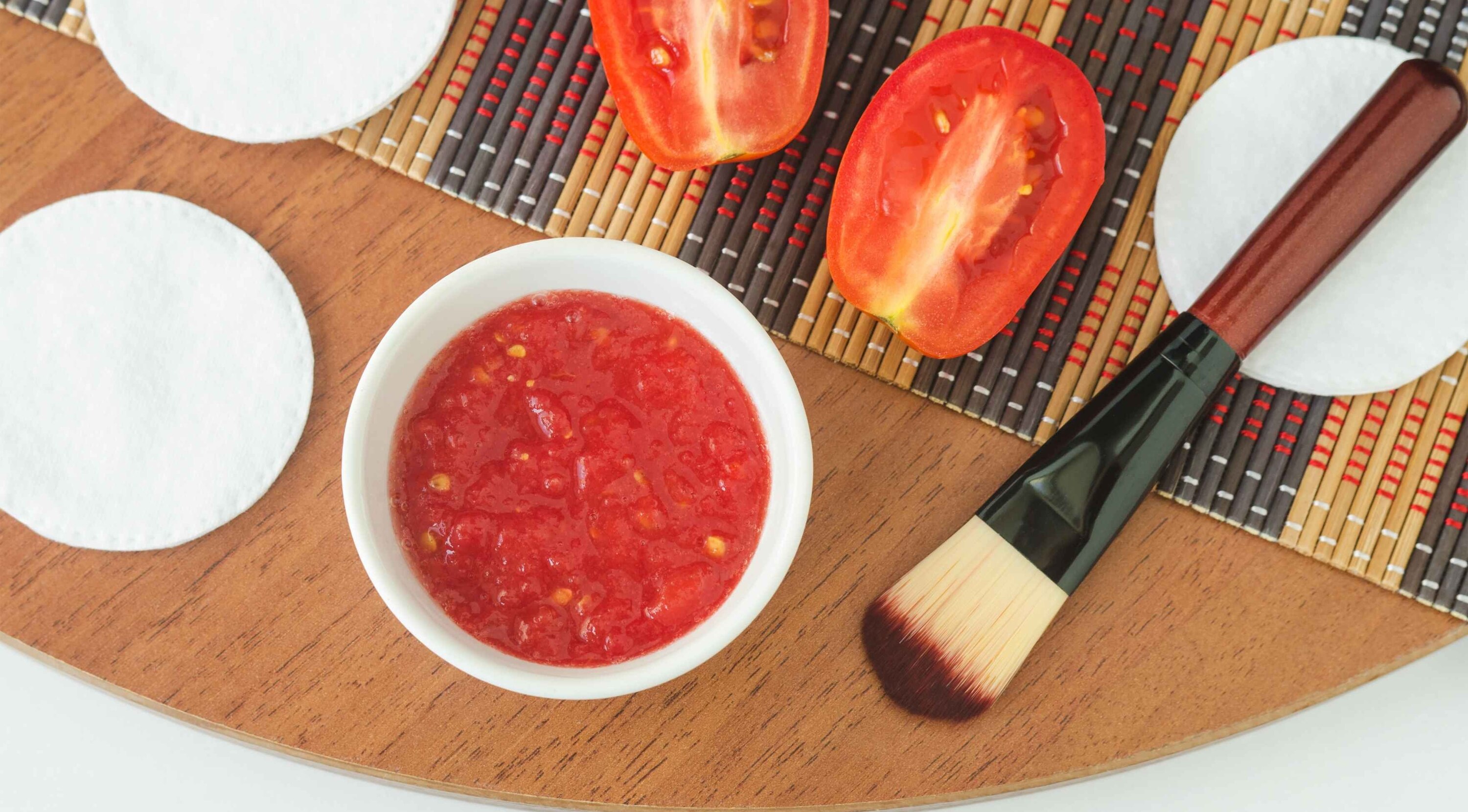 Rice Flour + Tomato Juice