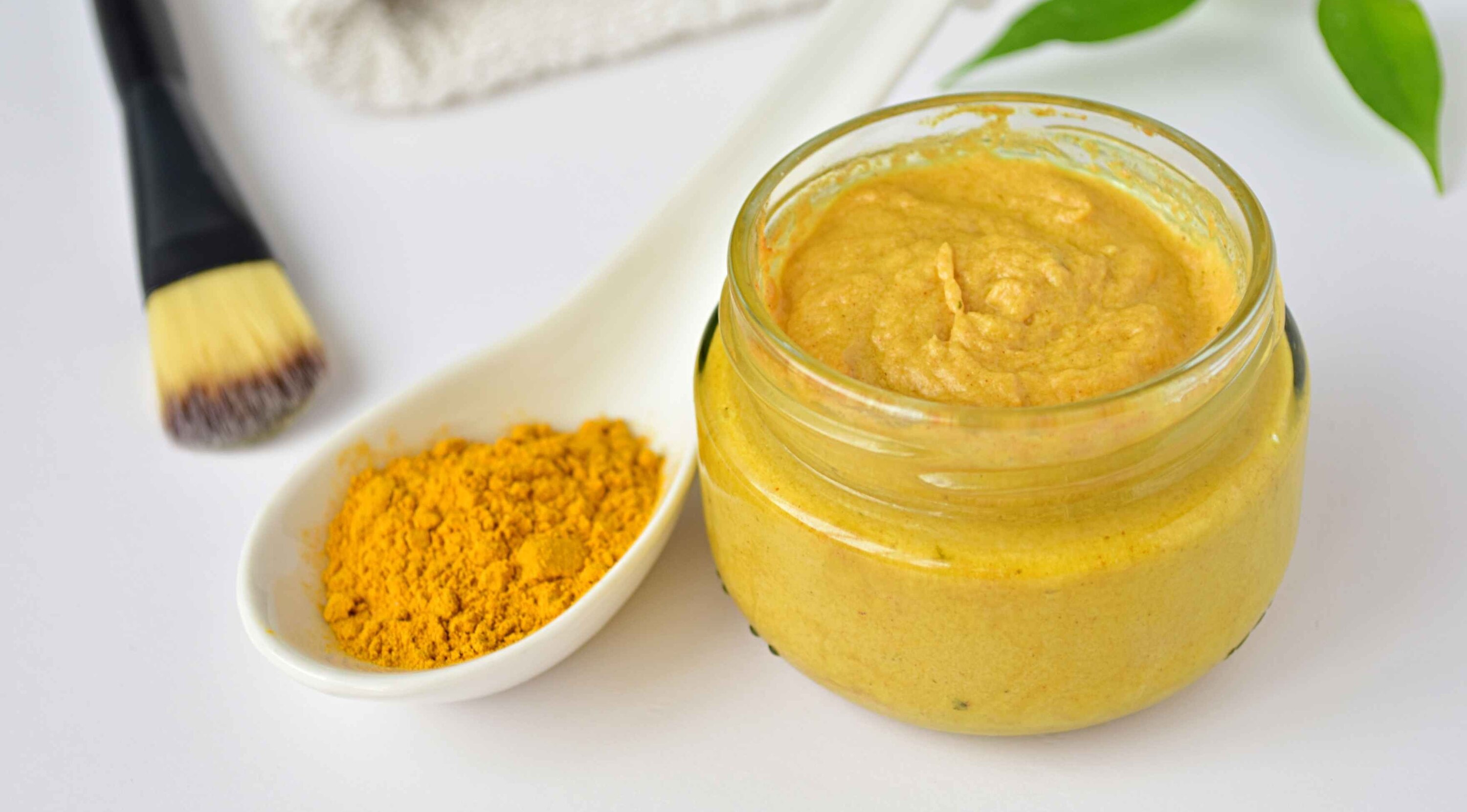 Rice Flour + Turmeric + Curd