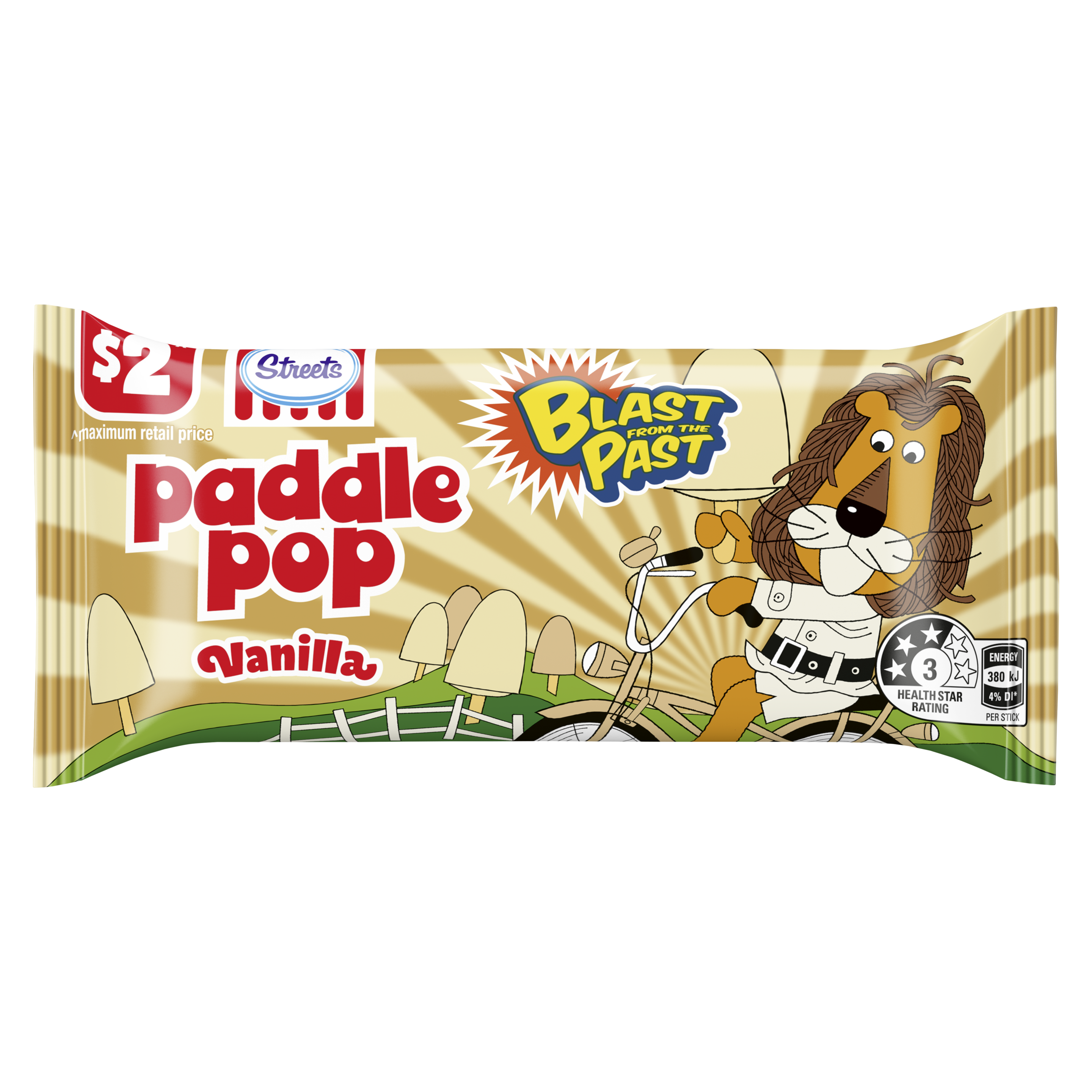 Paddle Pop Vanilla
