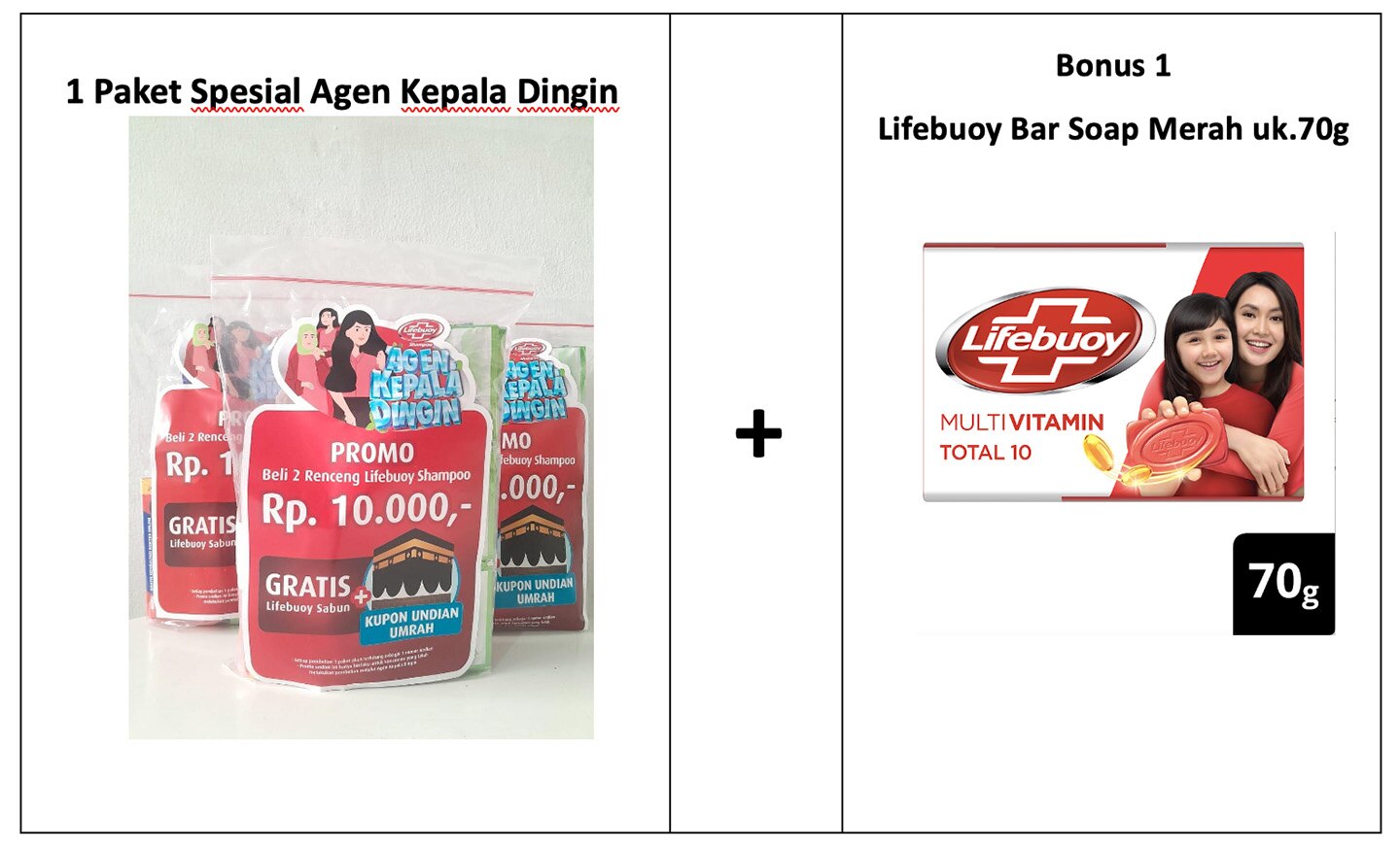 Paket Spesial Agen Kepala Dingin Sampo Lifebuoy