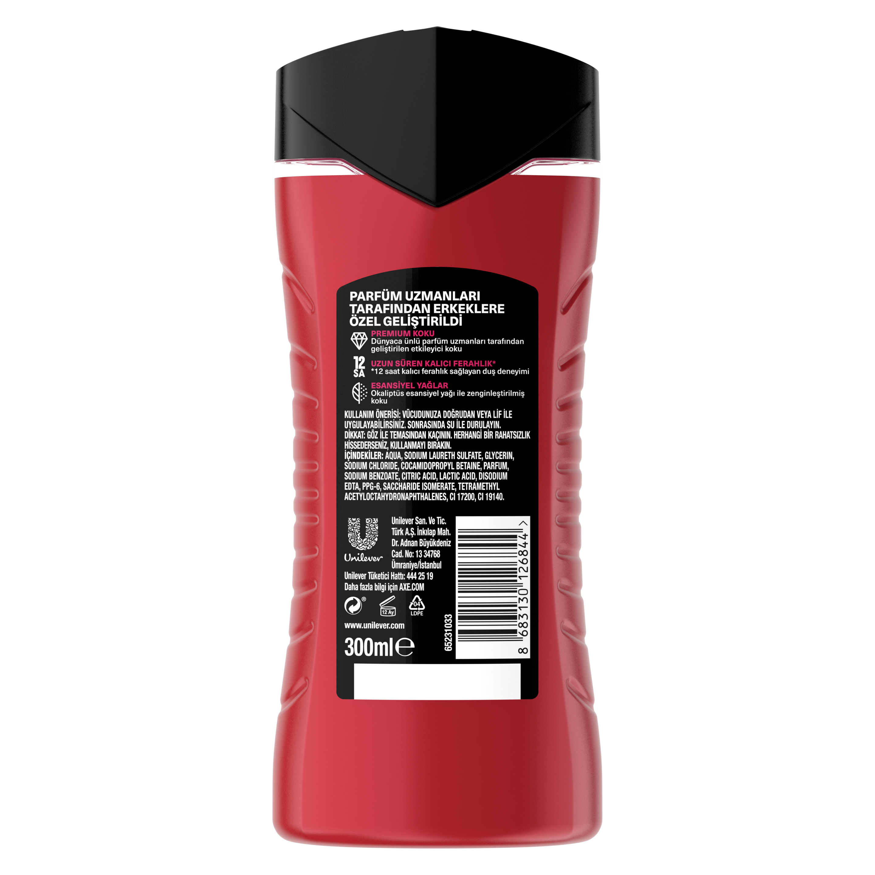 Axe Premium Collection Duş Jeli Cherry Spritz 300 ML