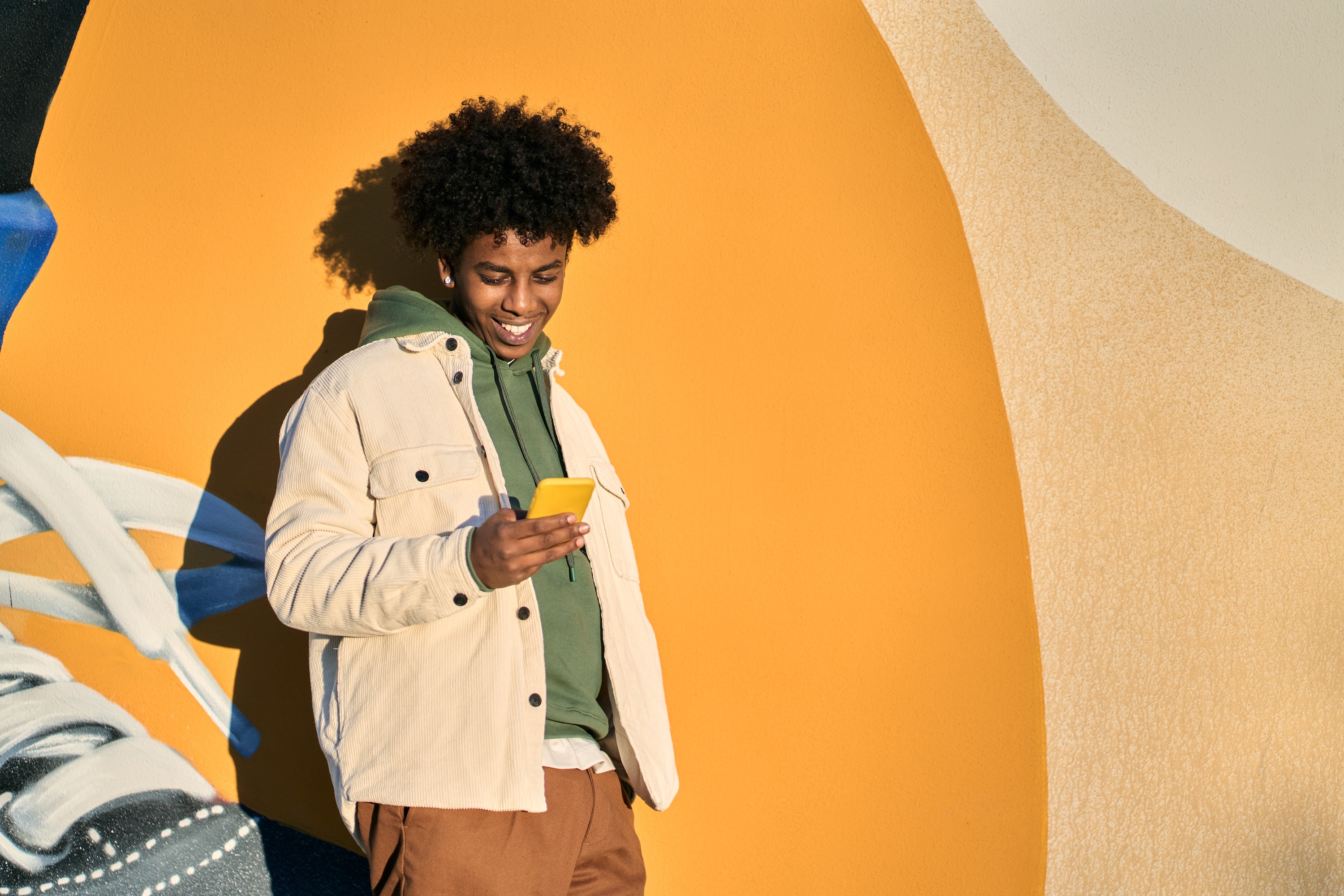 Young Gen Z male online taking the AXE Rizz Quiz