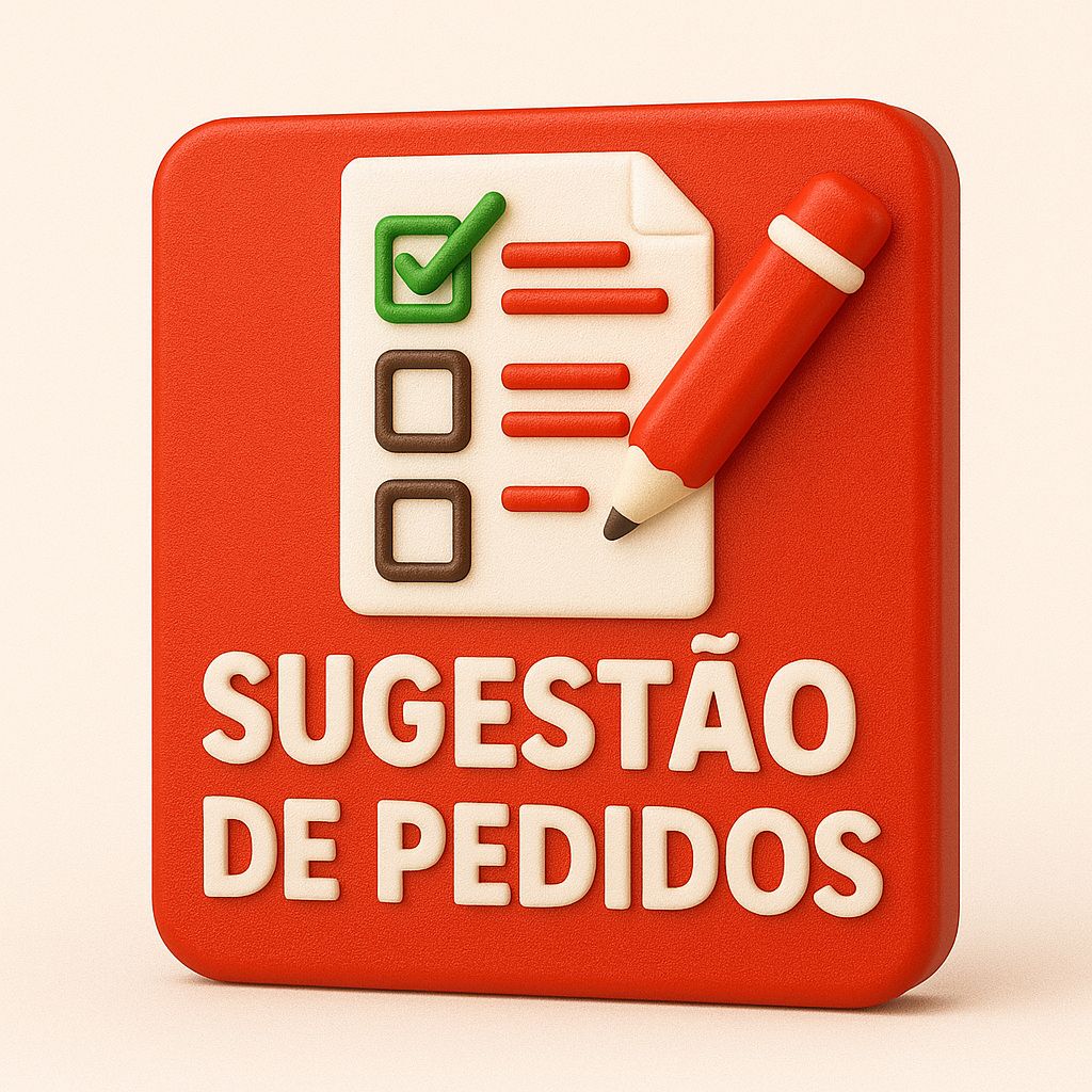 Sugestões de pedidos