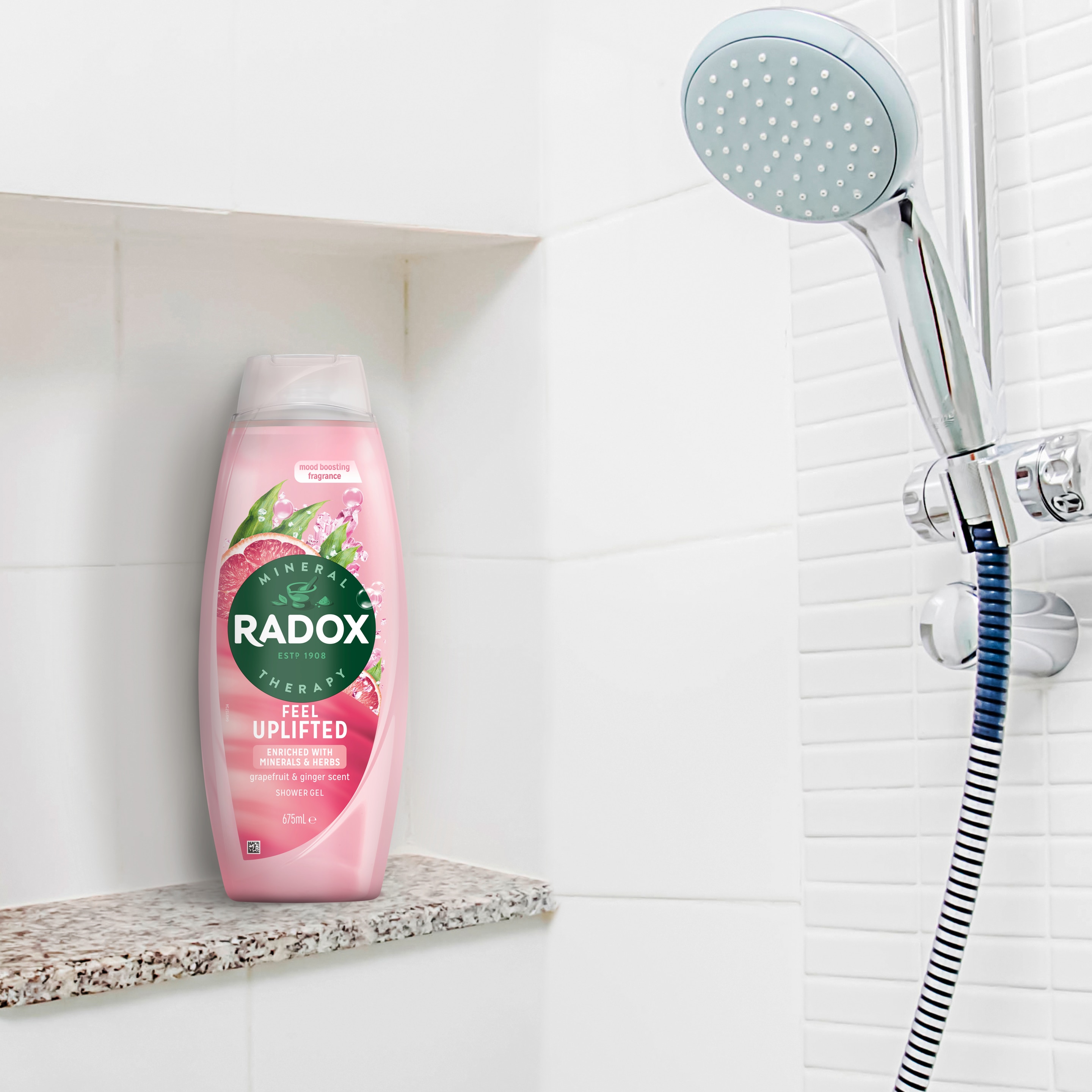 Radox Feel Uplifted Shower Gel 225ml with Grapefruit & Ginger