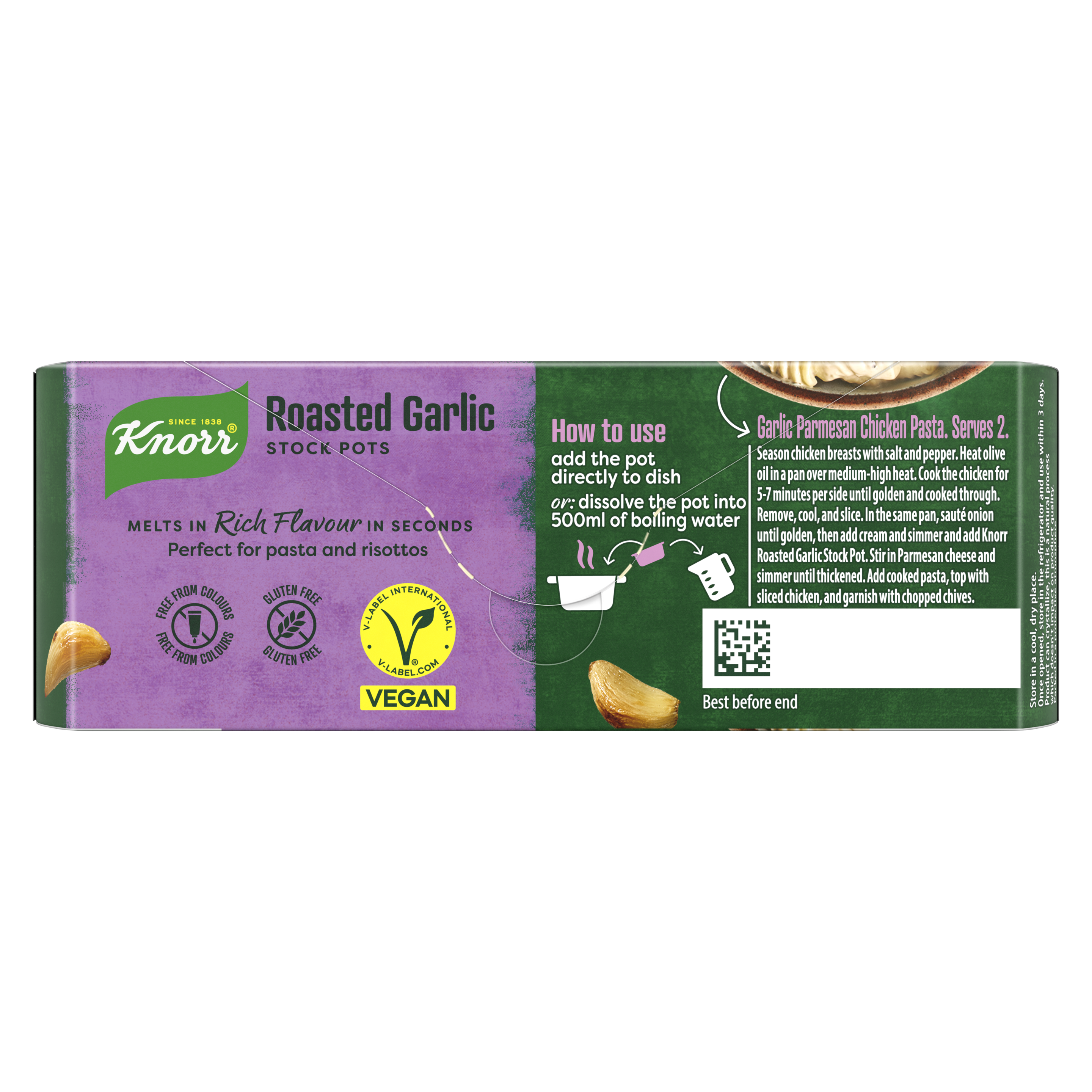 Roasted Garlic Stock Pot