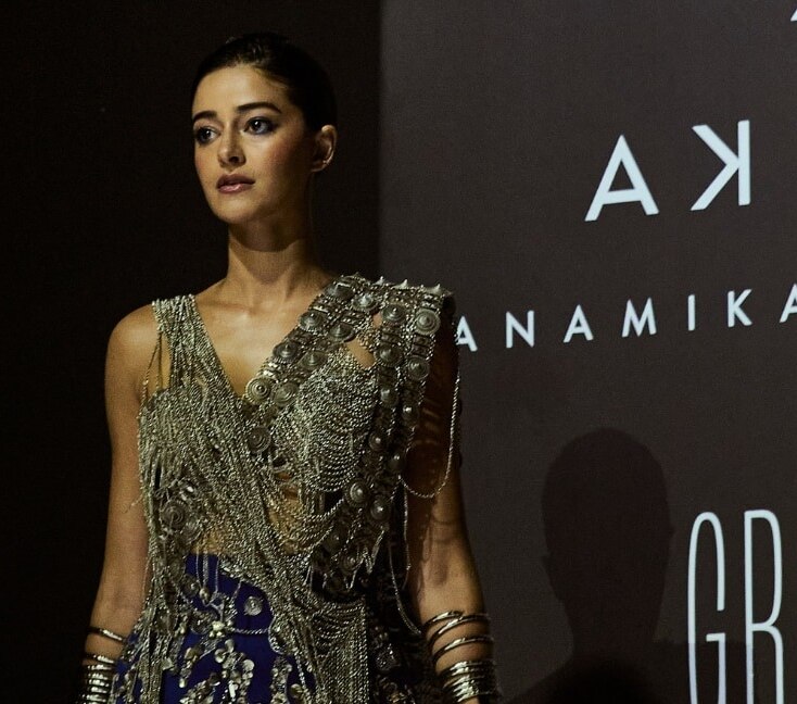 Image of Exclusive Interview with Anamika Khanna and Showstopper Ananya Panday at Lakmē Fashion Week 2025’s Opening Night