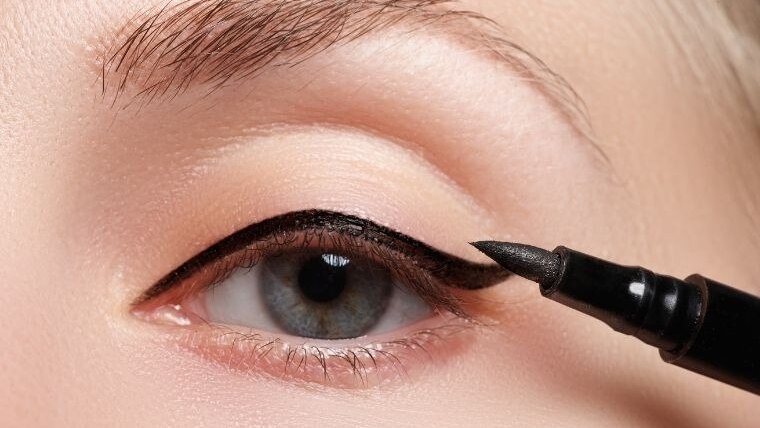 Don’t apply eyeliner on the waterline