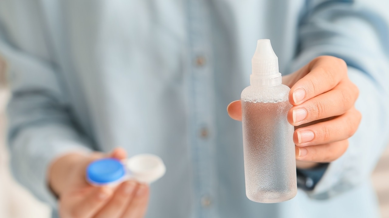Use lens solution
