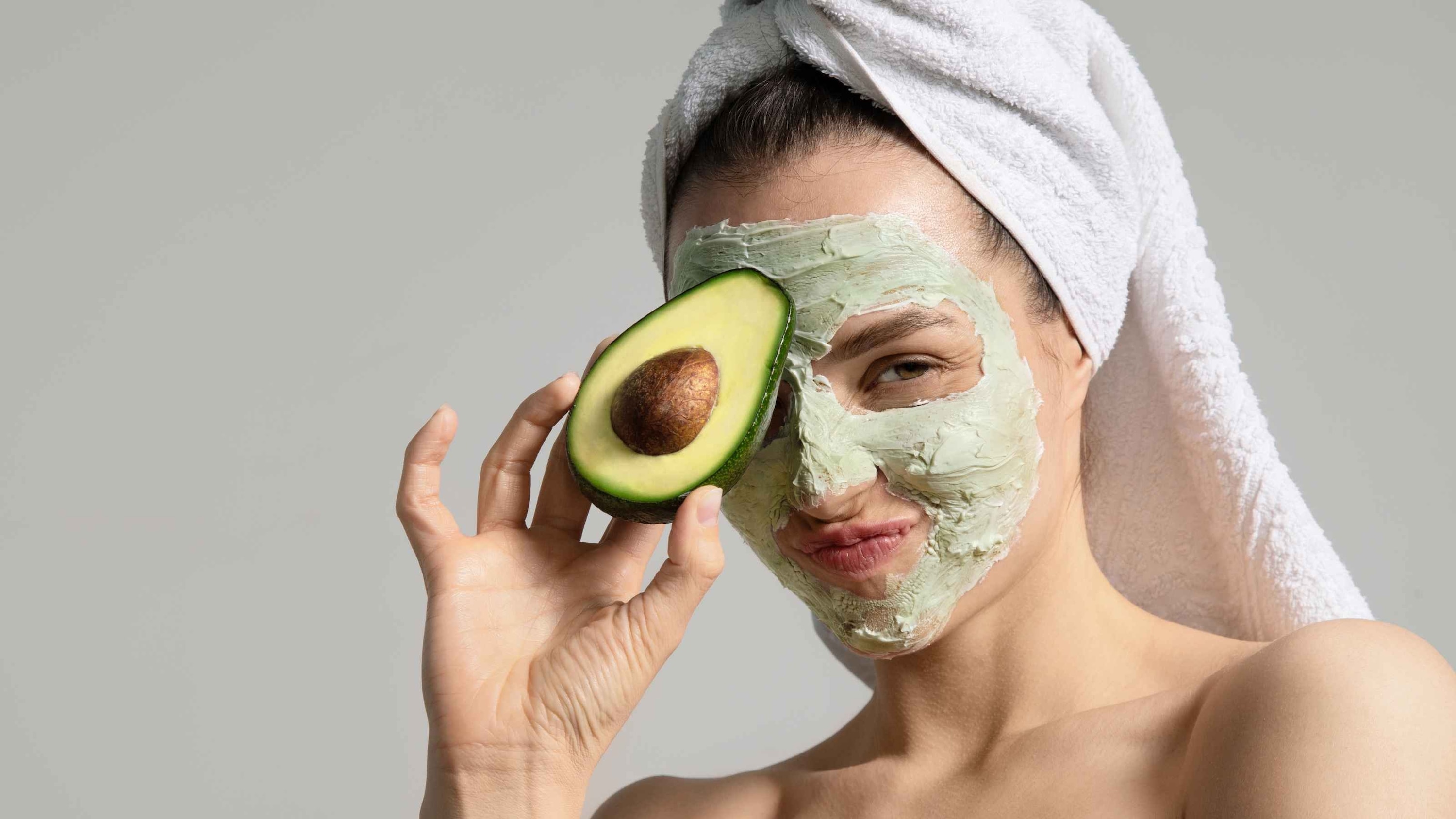 Avocado face pack