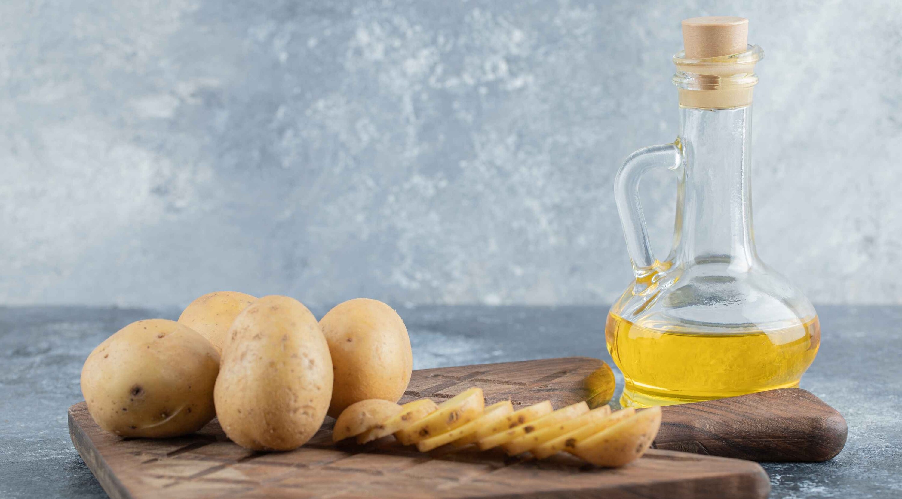 Potato juice and olive oil