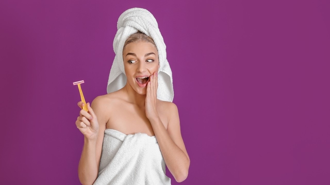 Shaving Over Irritated Skin