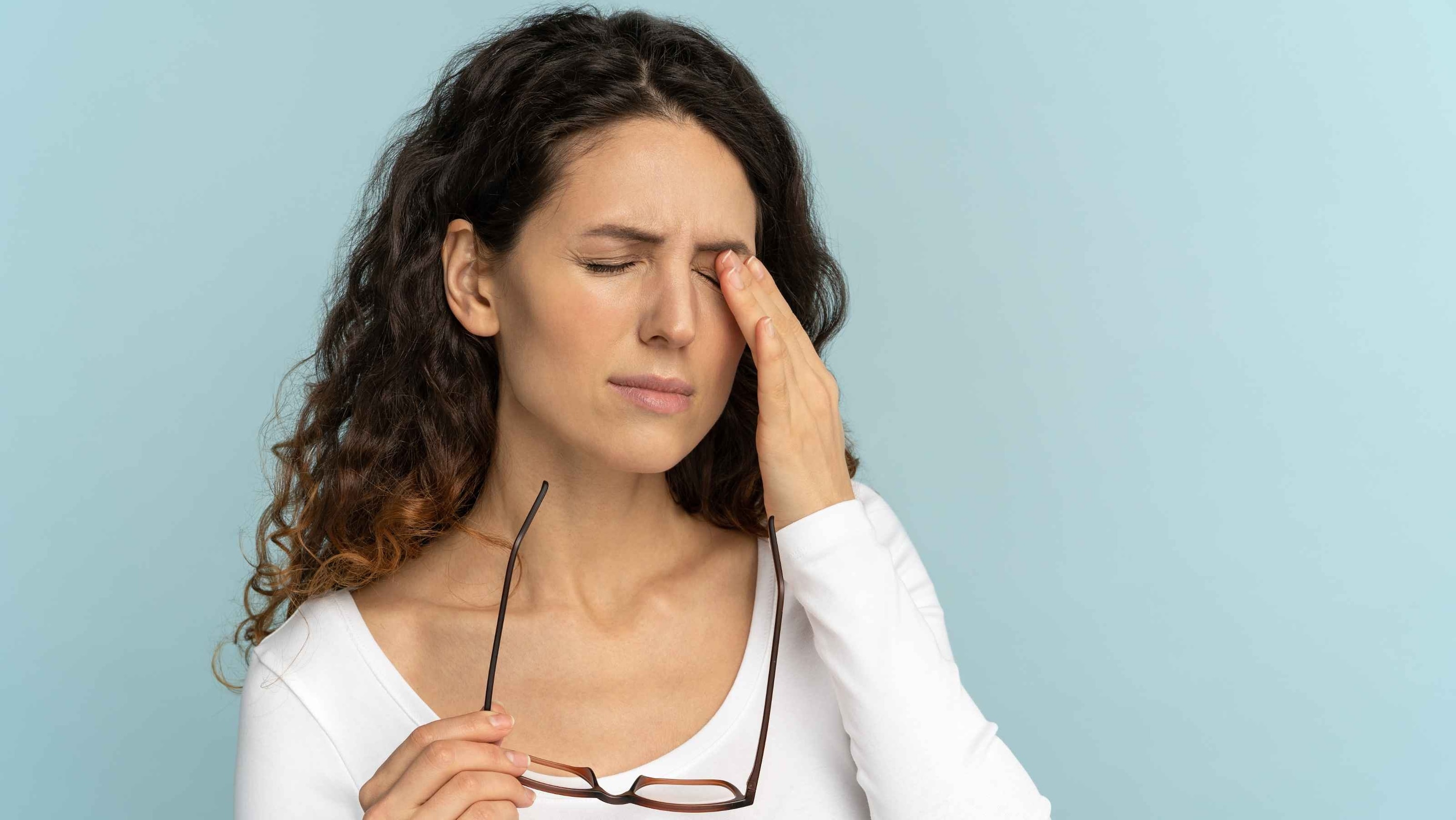 Avoid rubbing your eyes