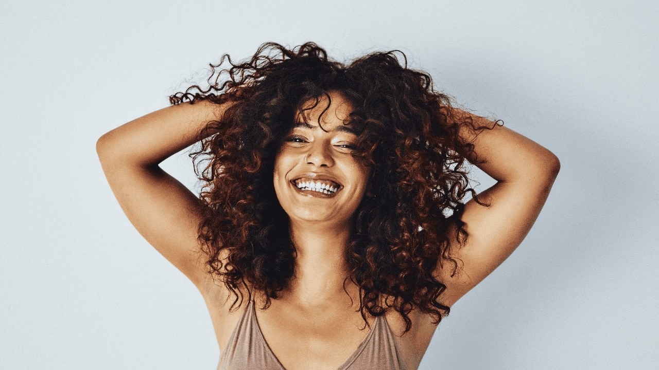 Add to curly hair routine